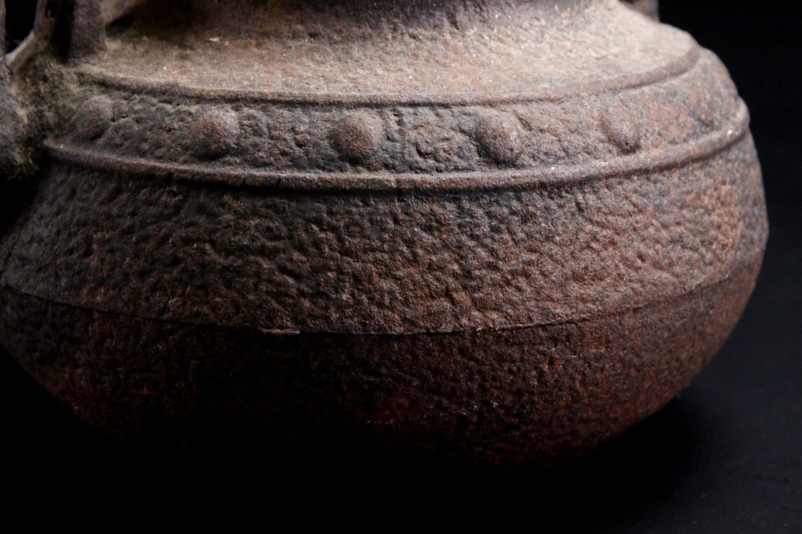 鉄瓶 龍文堂 煎茶道具 骨董 アンティーク 鉄瓶 龍文堂造 高さ25cm 水漏れなし 骨董品 龍文堂造 鉄瓶 茶器