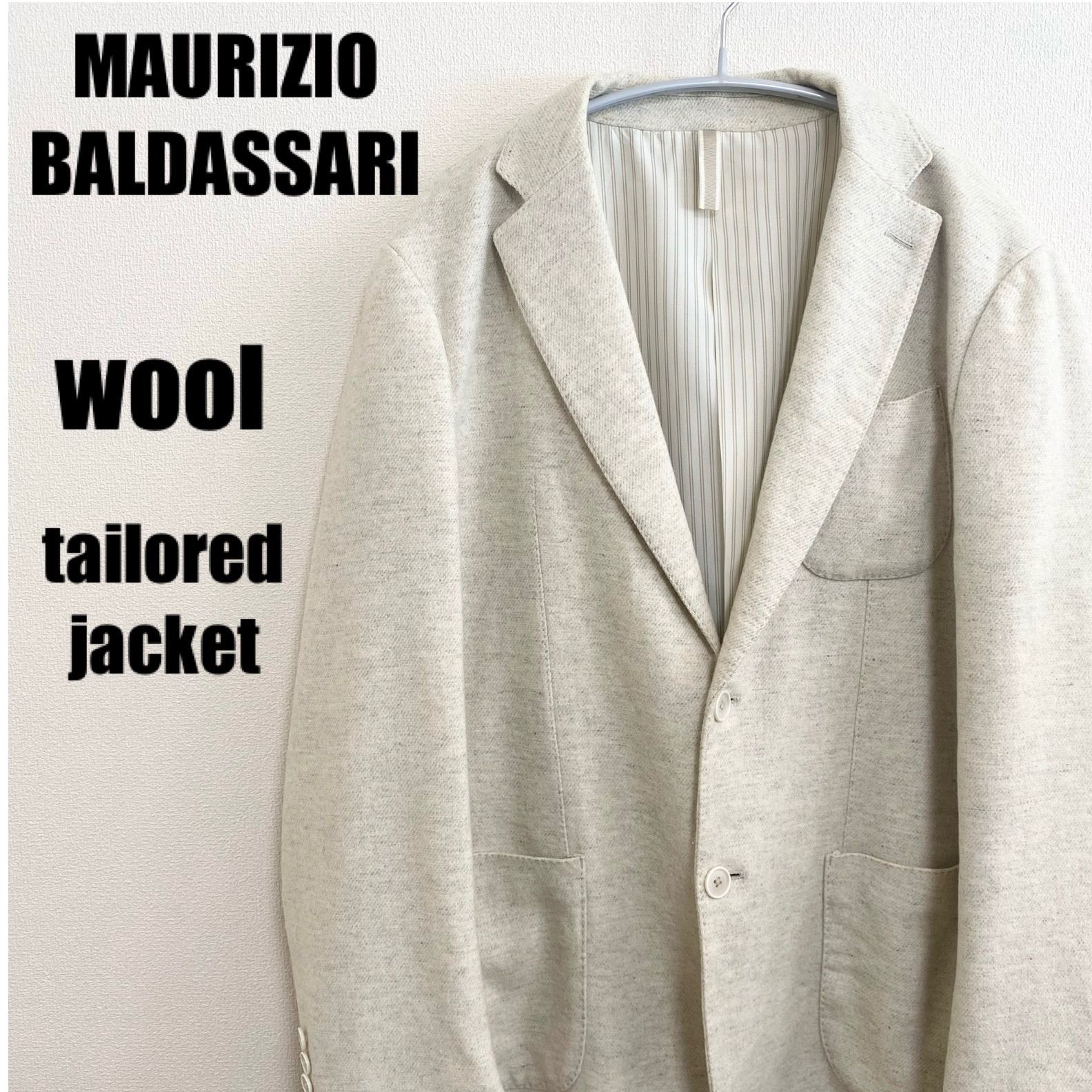 MAURIZIO BALDASSARI マウリツィオバルダサーリ テーラードジャケット 