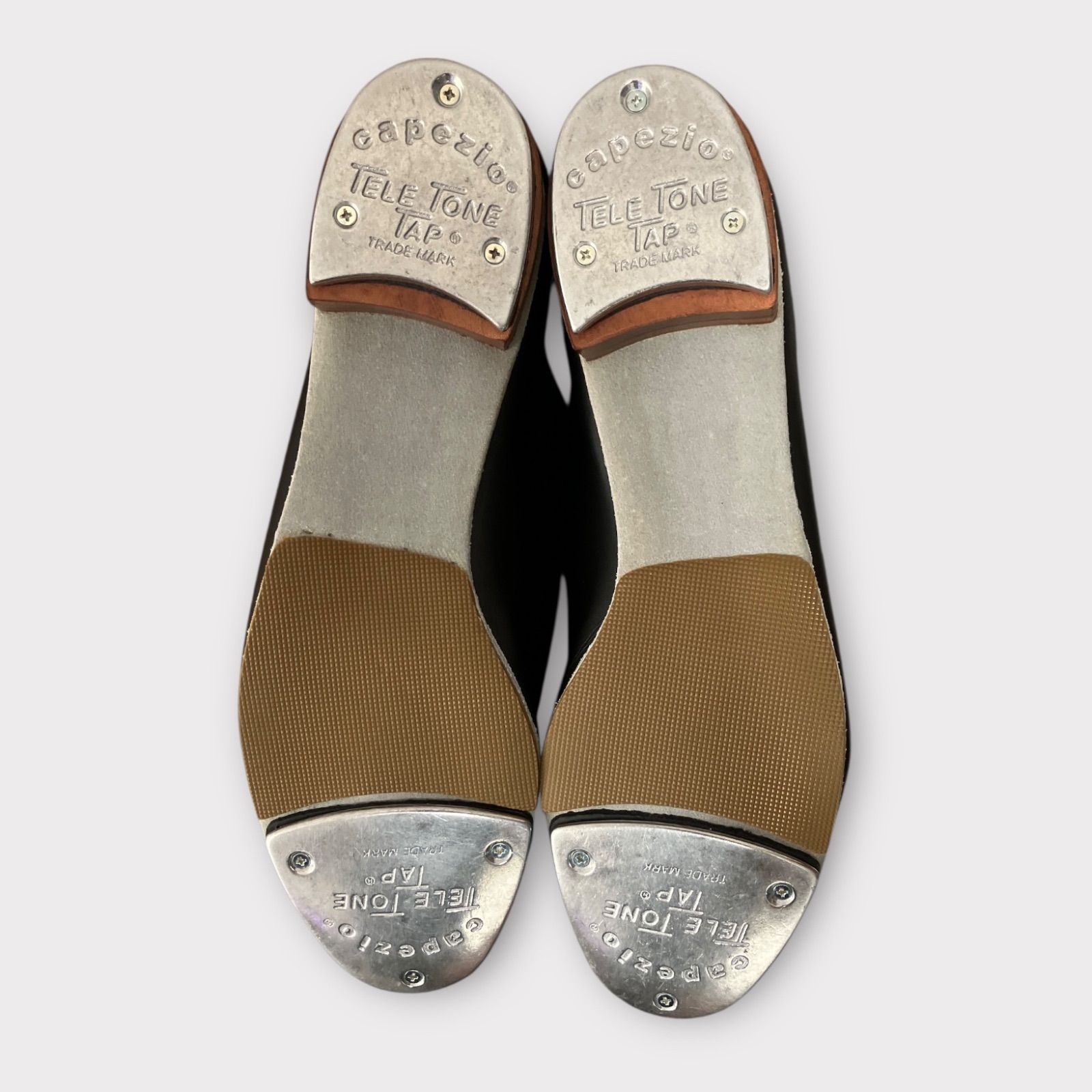 Capezio カペジオ タップシューズ レザー 極美品 CG355 6 1/2 M 24.5cm