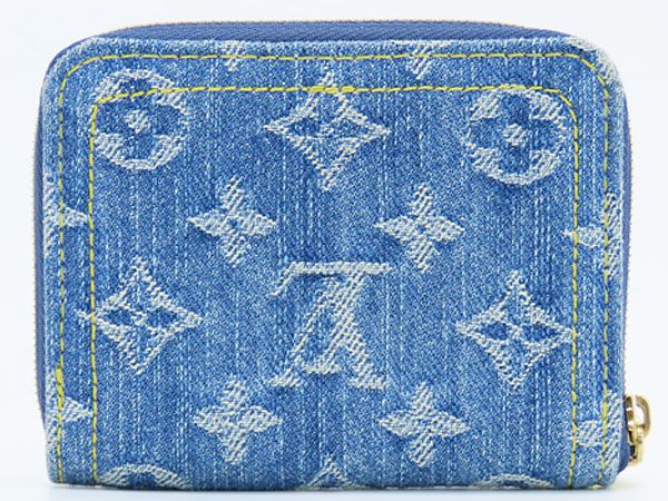 ジッピーコインパース デニムブルー LOUIS VUITTON (ルイヴィトン
