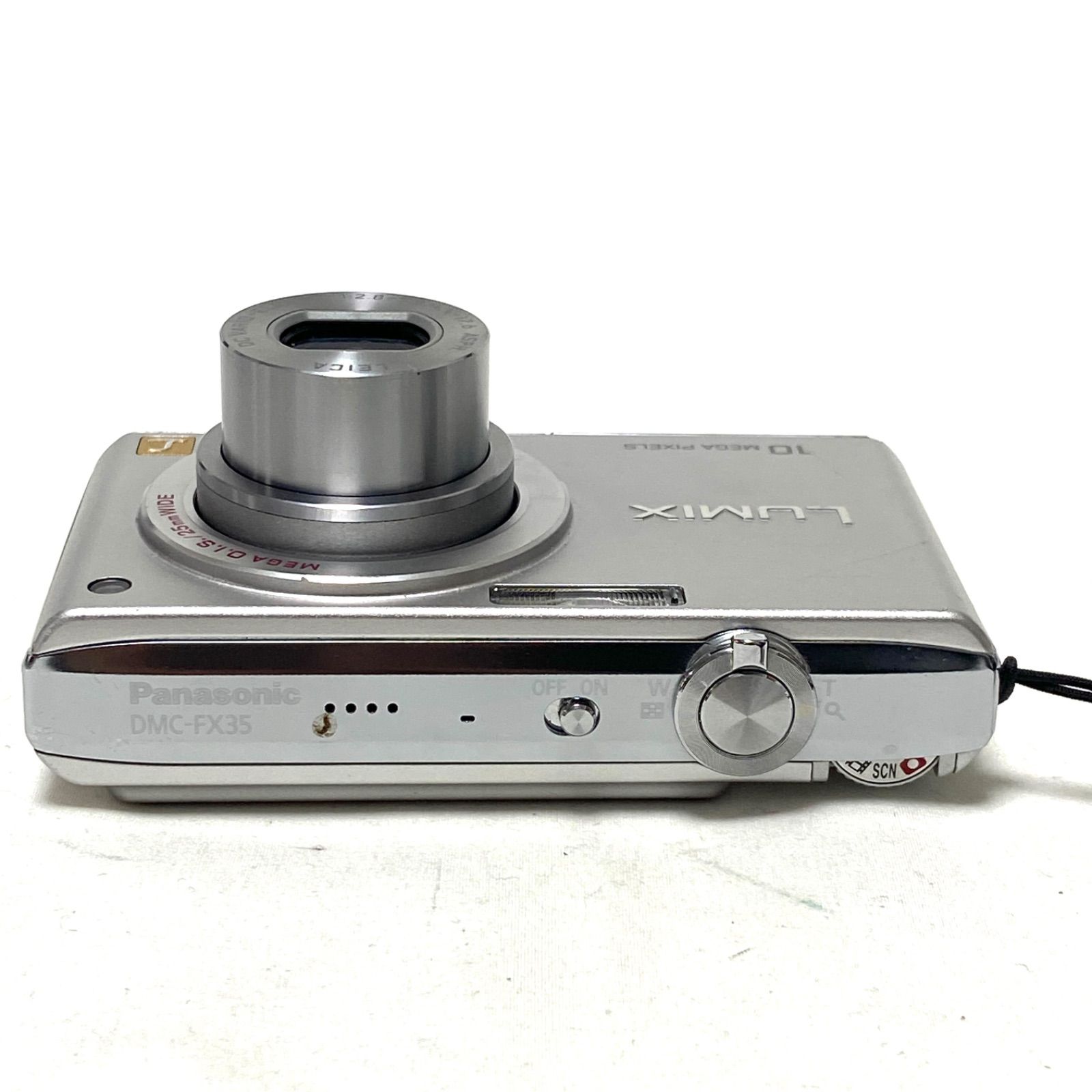 Panasonic LUMIX DMC-FX35 シルバー オールドコンデジ 動作確認済