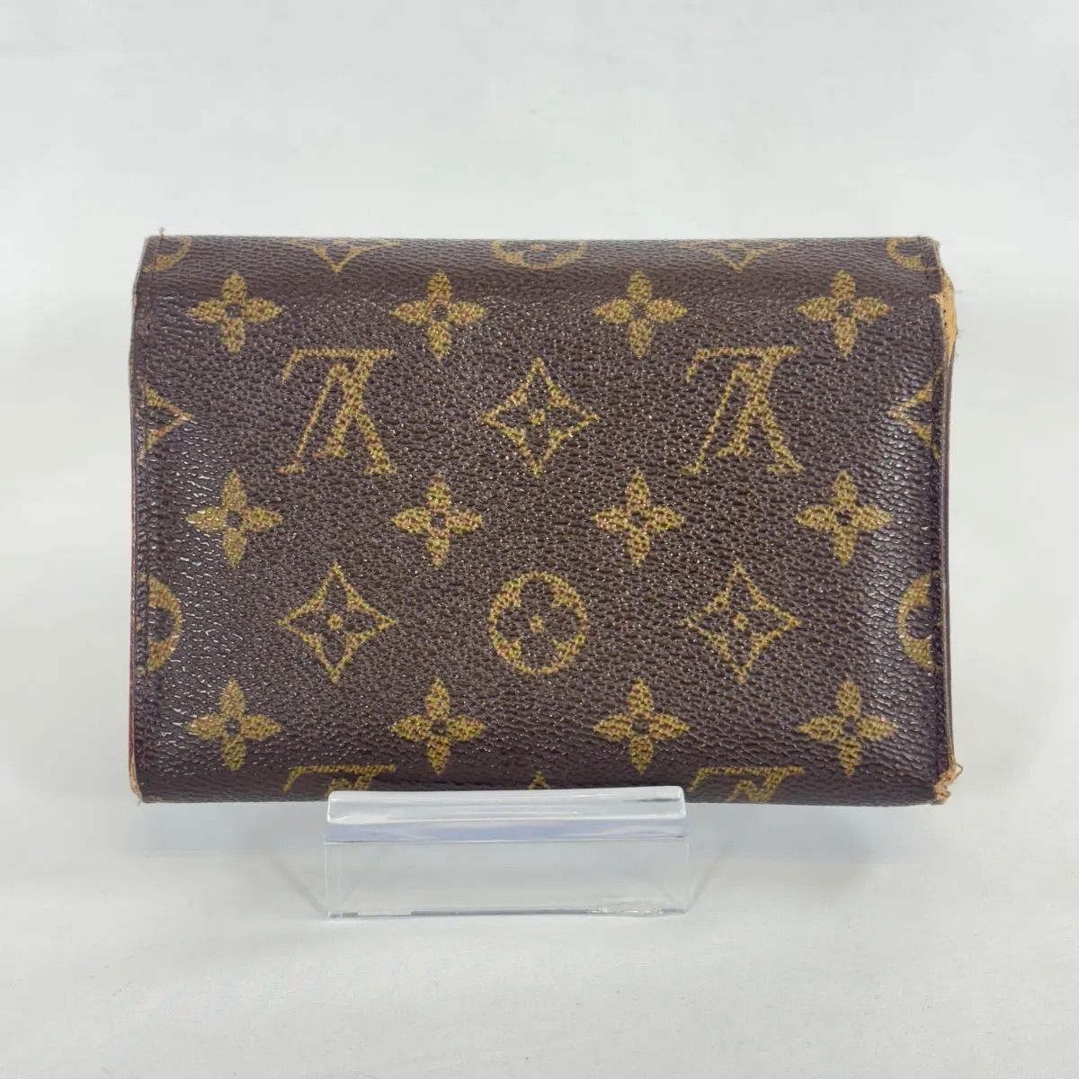 良品 ルイヴィトン モノグラム ポルトトレゾール インターナショナル