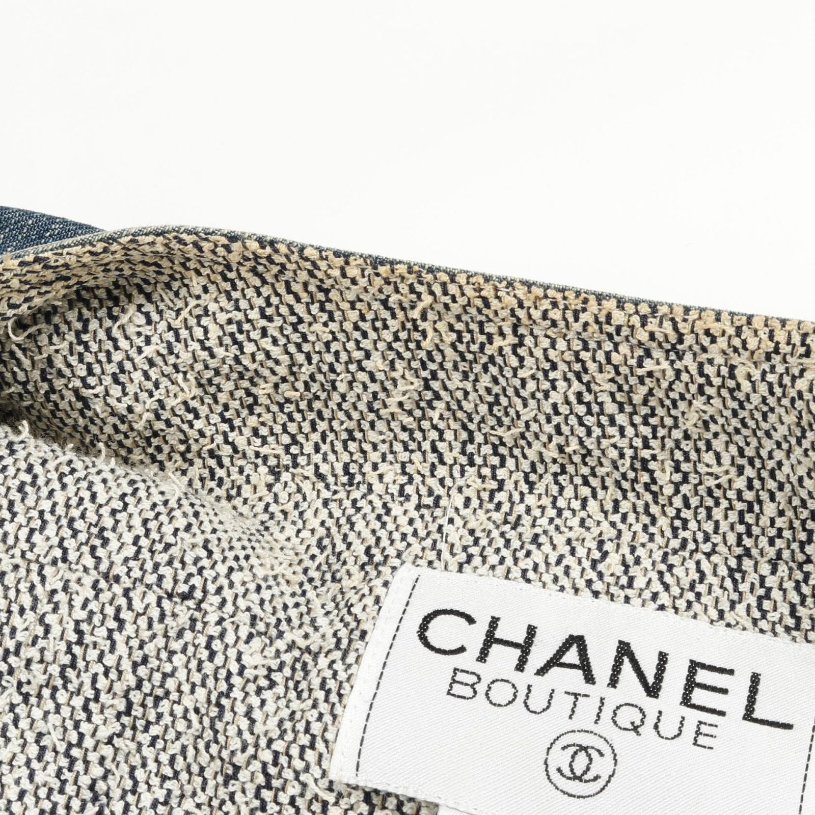 シャネル CHANEL デニムジャケット ココマークボタン