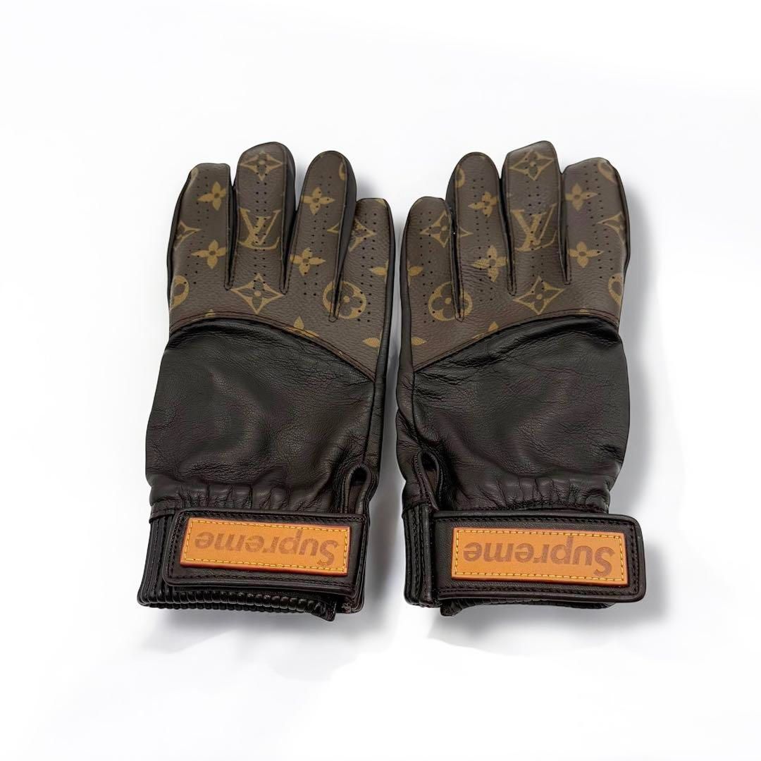 ルイヴィトン シュプリーム コラボ グローブ モノグラム ci 1
