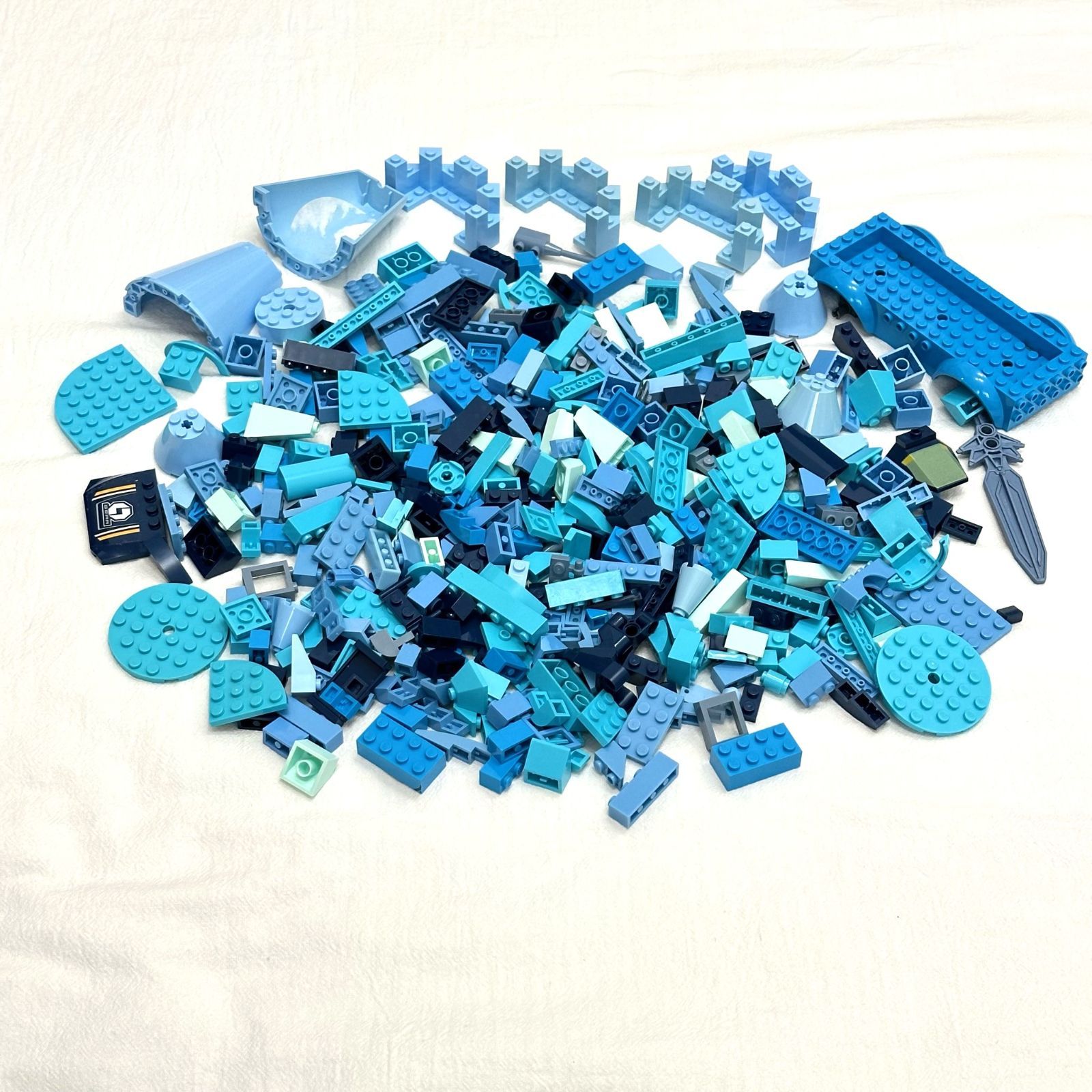 LEGO レゴ 青 ブルー系 中古 パーツ ブロック プレート 車両 ベース