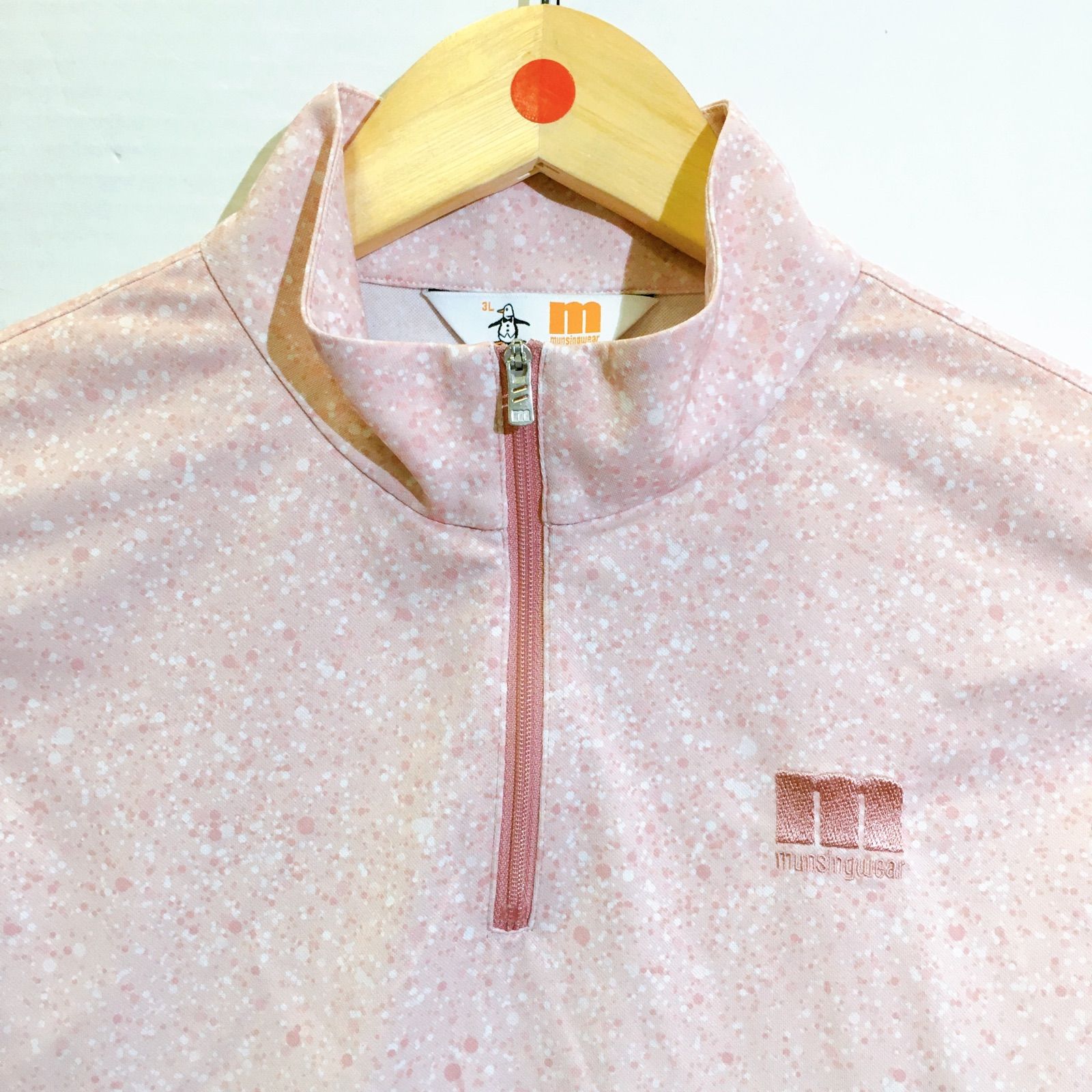 新品、未使用 マンシングウェア（Munsingwear）ピンク ベスト 3L 新品、未使用 マンシングウェア（Munsingwear）ピンク ベスト 3L