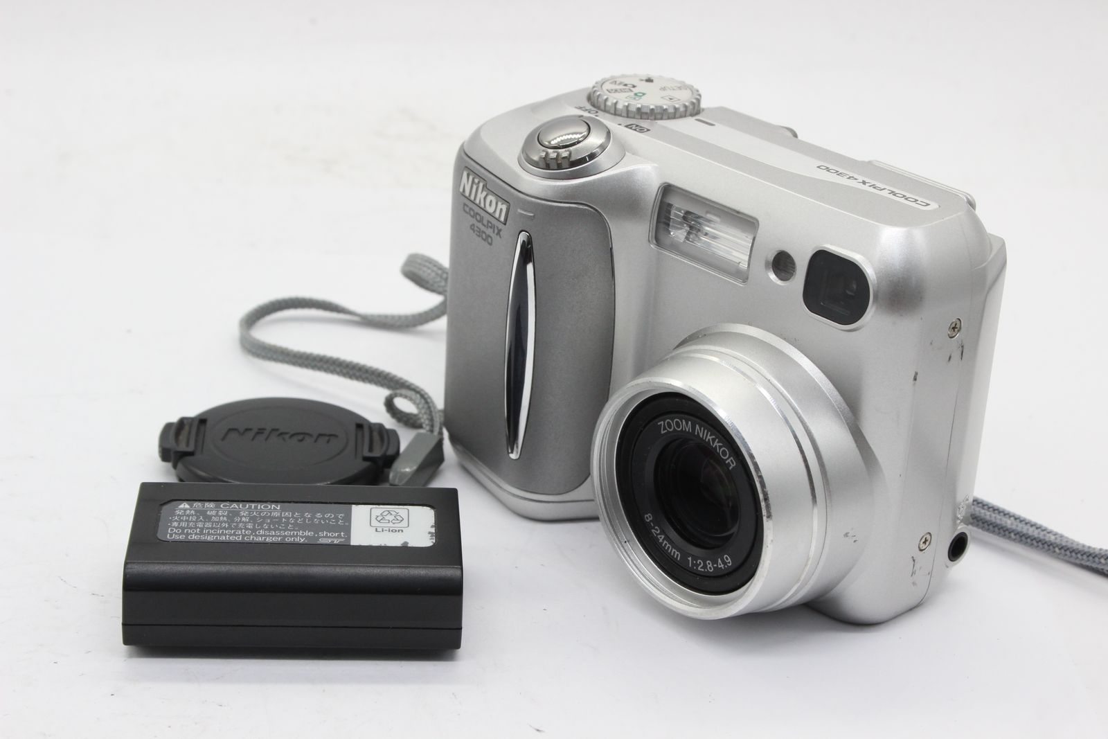 返品保証】 ニコン Nikon Coolpix E4300 Zoom Nikkor バッテリー付き