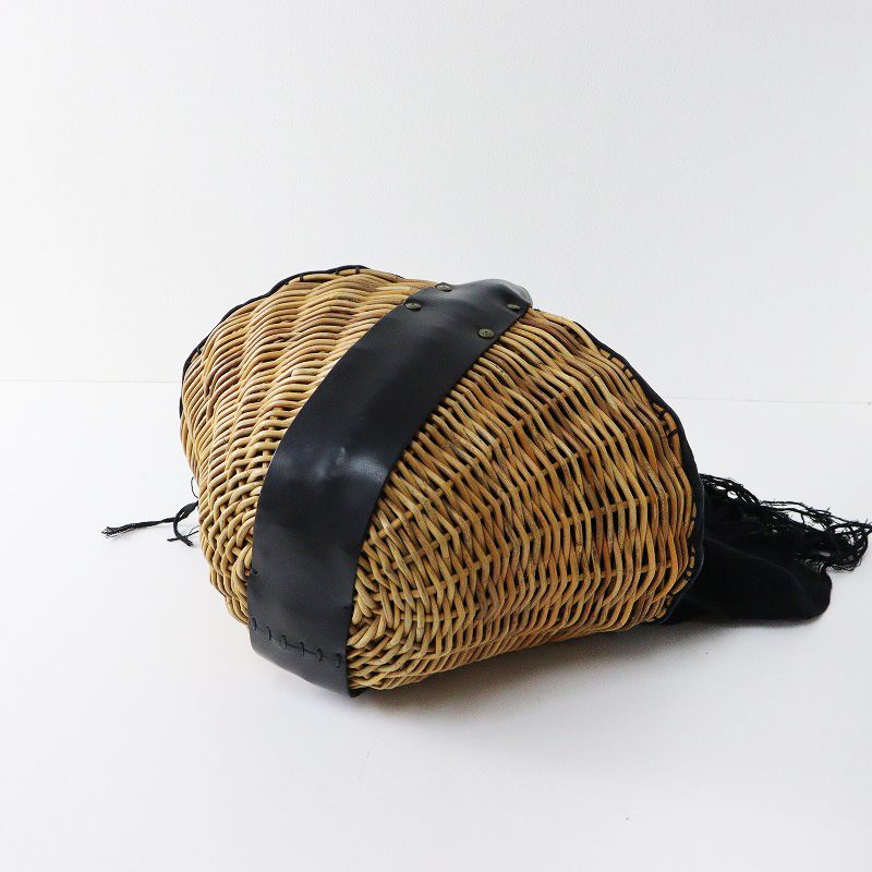 美品 2021AW エバゴス ebagos 1本手 オイルショルダー/ブラック