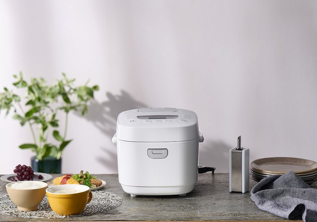  アイリスオーヤマ 炊飯器 5.5合 マイコン式 50銘柄炊き分け機能 厚火釜 玄米 ホワイト RC-MEA 50-W IRIS OHYAMA 炊飯器 炊飯器 餅つき機