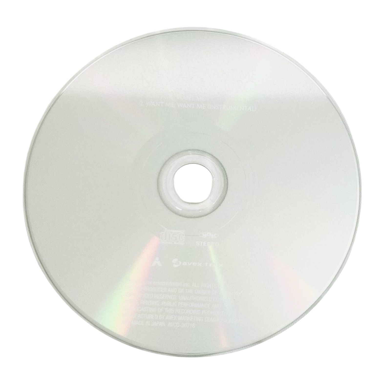 F08105 CD DVD 安室奈美恵 WANT ME, WANT ME avex trax avex