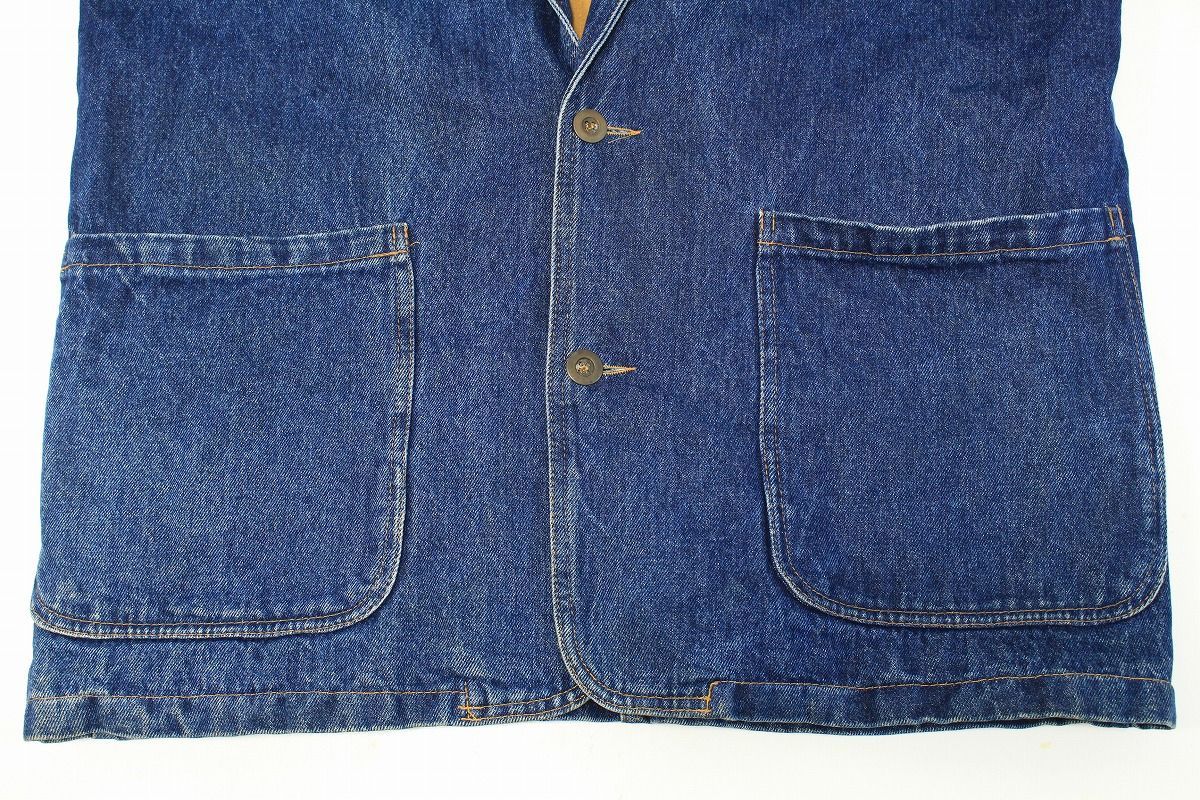 KENZO JEANS ケンゾージーンズ デニム カバーオール ジャケット 北斎