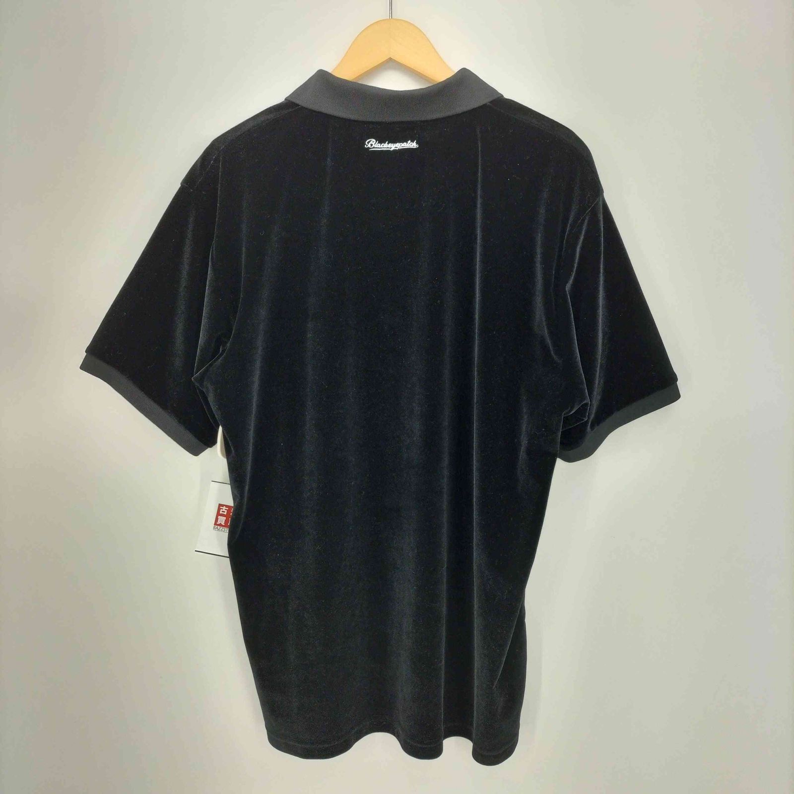 ブラックアイパッチ Black Eye Patch Vネック ベロア カットソー ブラックアイパッチ Black Eye Patch Vネック ベロア カットソー