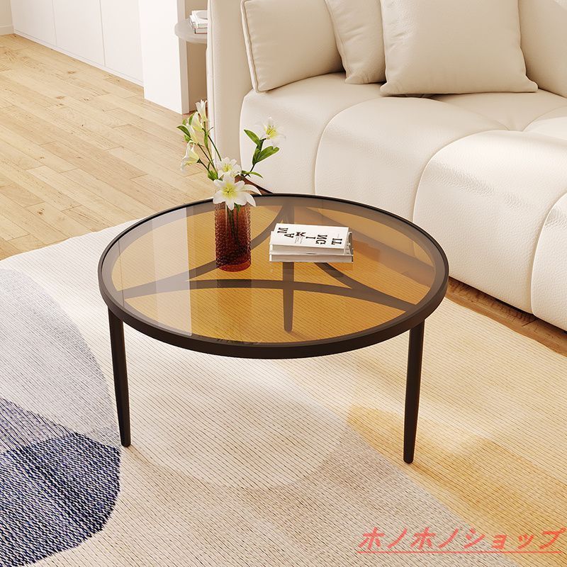 イケア センターテーブル　ガラステーブル楕円 malmsta イケア センターテーブル ガラステーブル楕円 malmsta - メルカリ