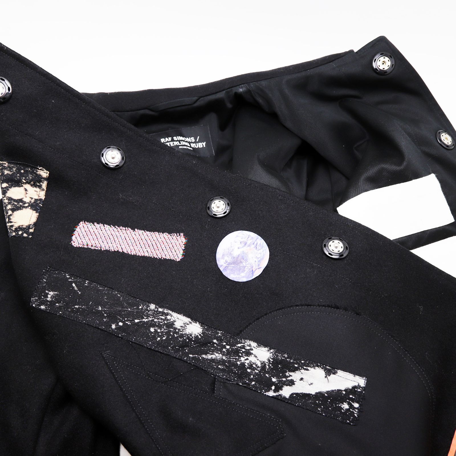 ラフシモンズ STERLING RUBY ARCHIVE REDUX メルトンパッチコート 2014