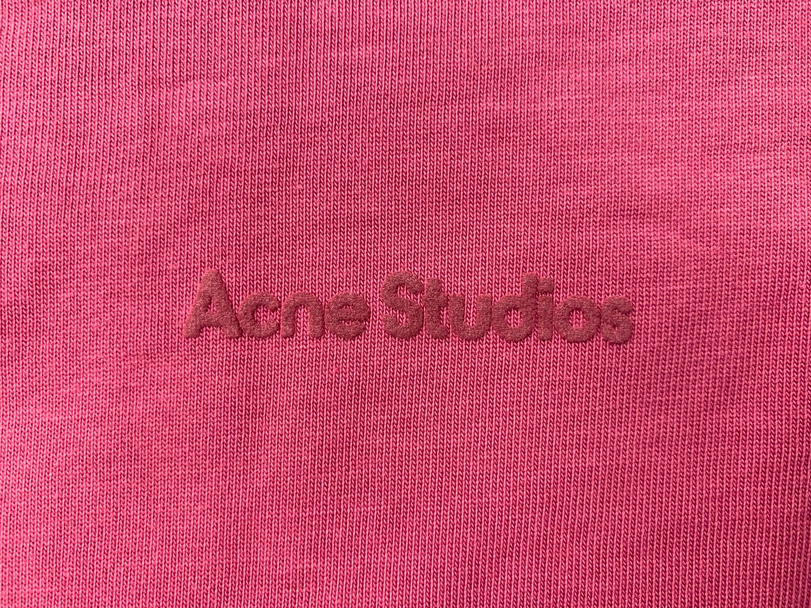 非売品 Acne Studios /036 メンズ ピンク M Tシャツ コットン