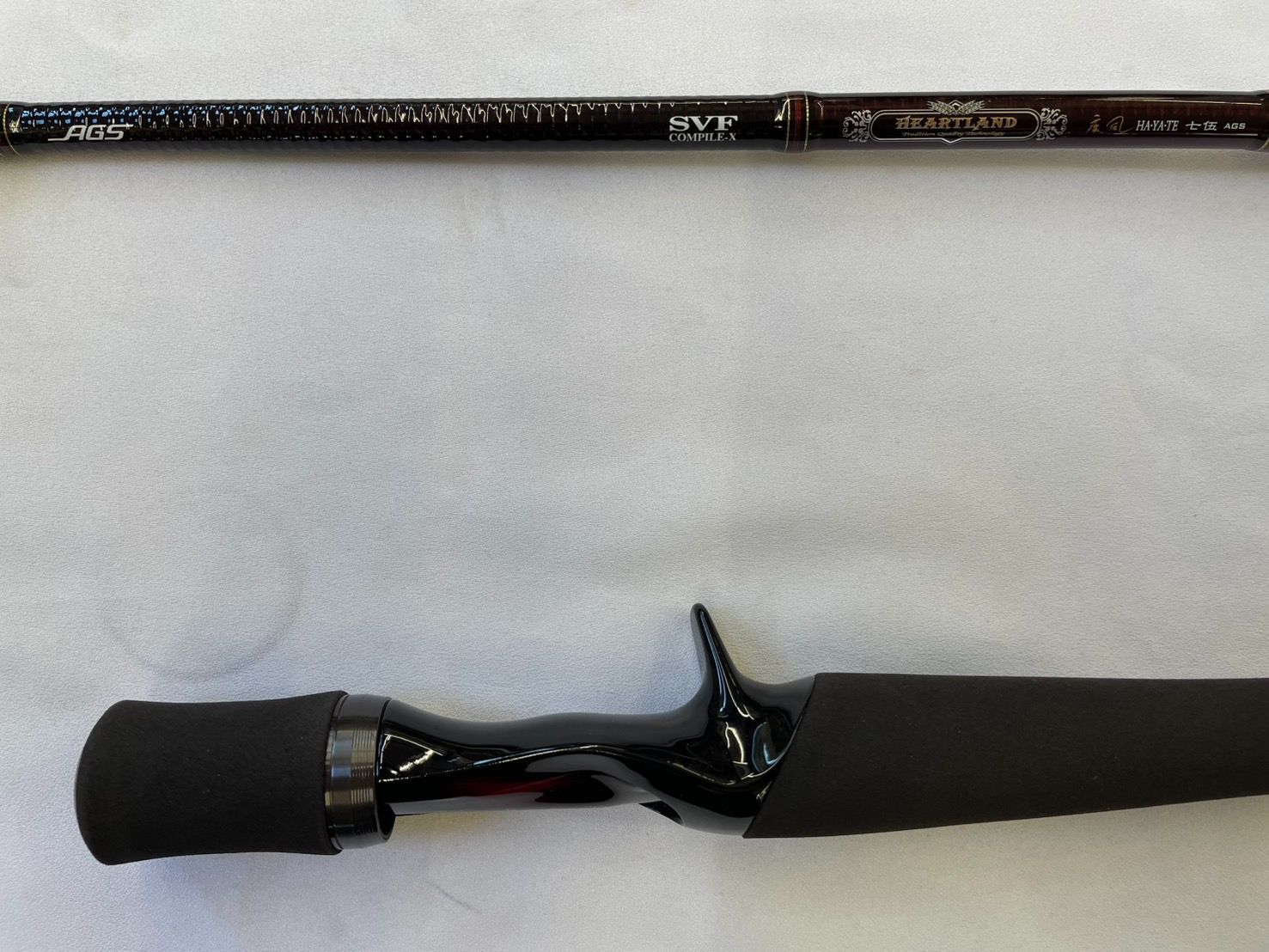 送料無料 極美品 ダイワ ハートランド 751HRB-SV AGS19 疾風七伍 AGS