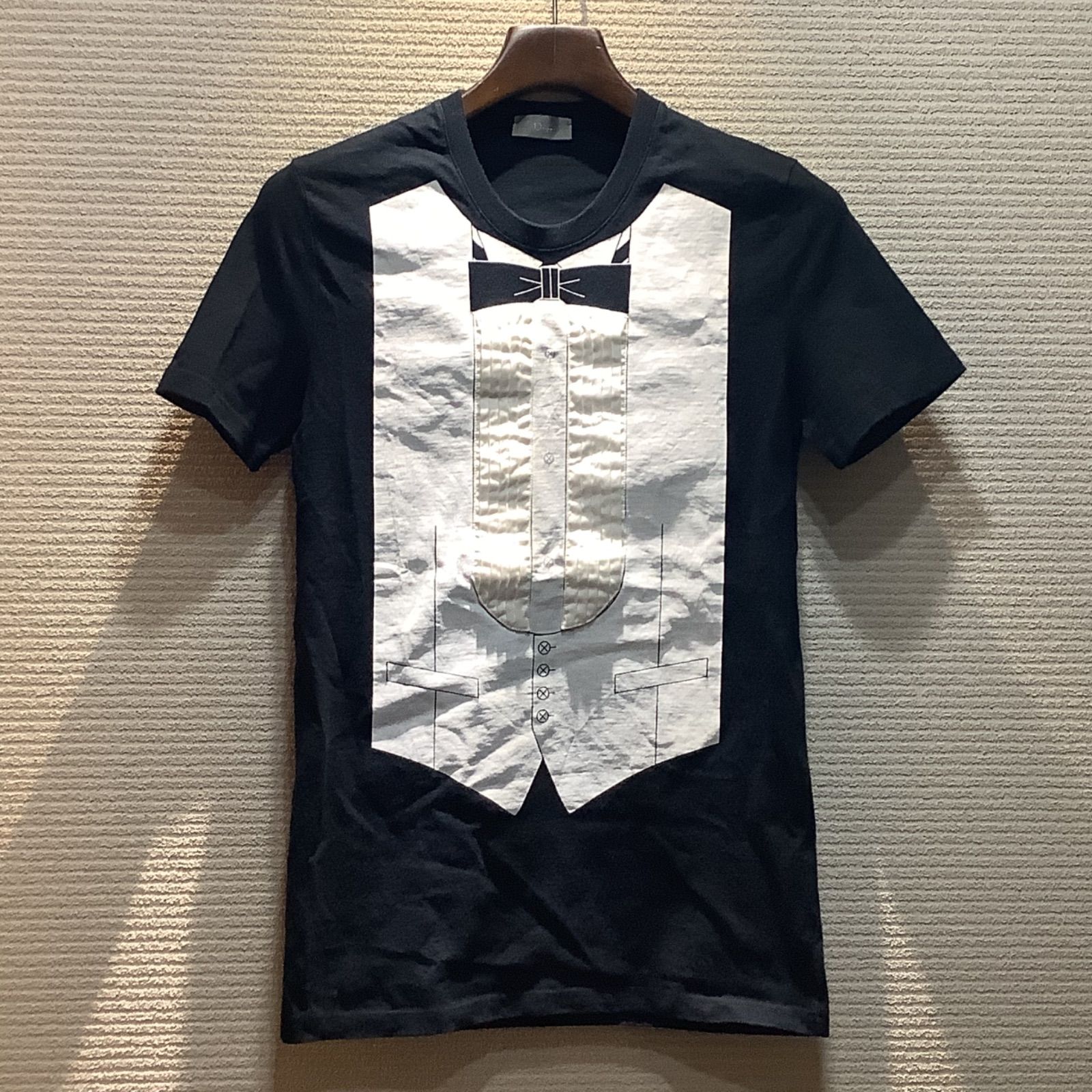 06SS ディオールオム Dior Homme だまし絵 タキシードプリント Tシャツ