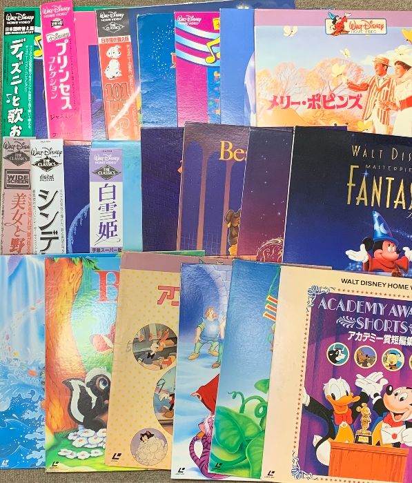 2 LD ディズニー まとめて 20点 セット シンデレラ 東京ディズニーランド メリー ポピンズ パイオニアLDC 22枚組 レーザーディスク