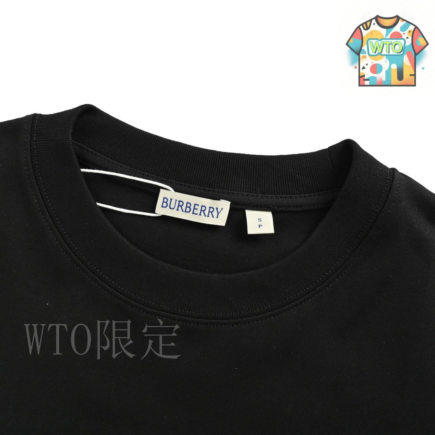 【直営店買付】★Burberry★アップリケ Tシャツ バーバリー BURBERRY 近年モデル LOGO APPLIQUE COTTON T-SHIRT