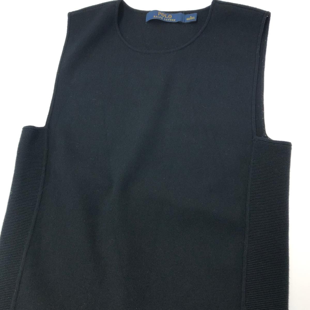 良好 POLO RALPH LAUREN ポロラルフローレン ニットフレアノースリーブ  