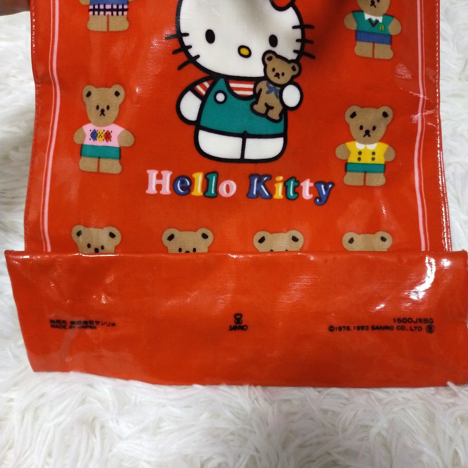 サンリオ ハローキティ トートバッグ ビニールバッグ 当時物 当時物