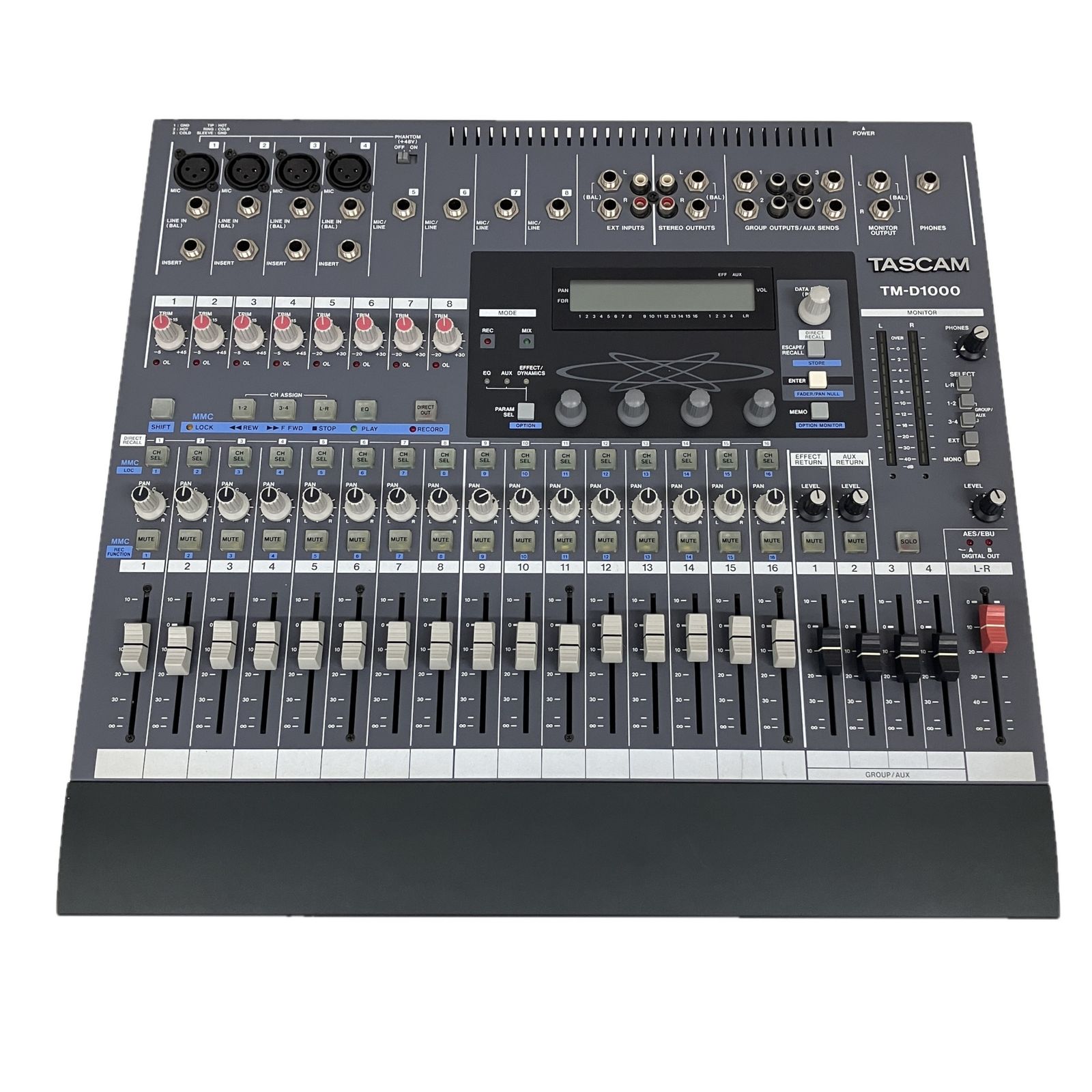 TASCAM【TM-D1000】デジタルミキサー【美品】 TASCAM TM-D1000 デジタル ミキサー レコーディング PA機器 音響機材