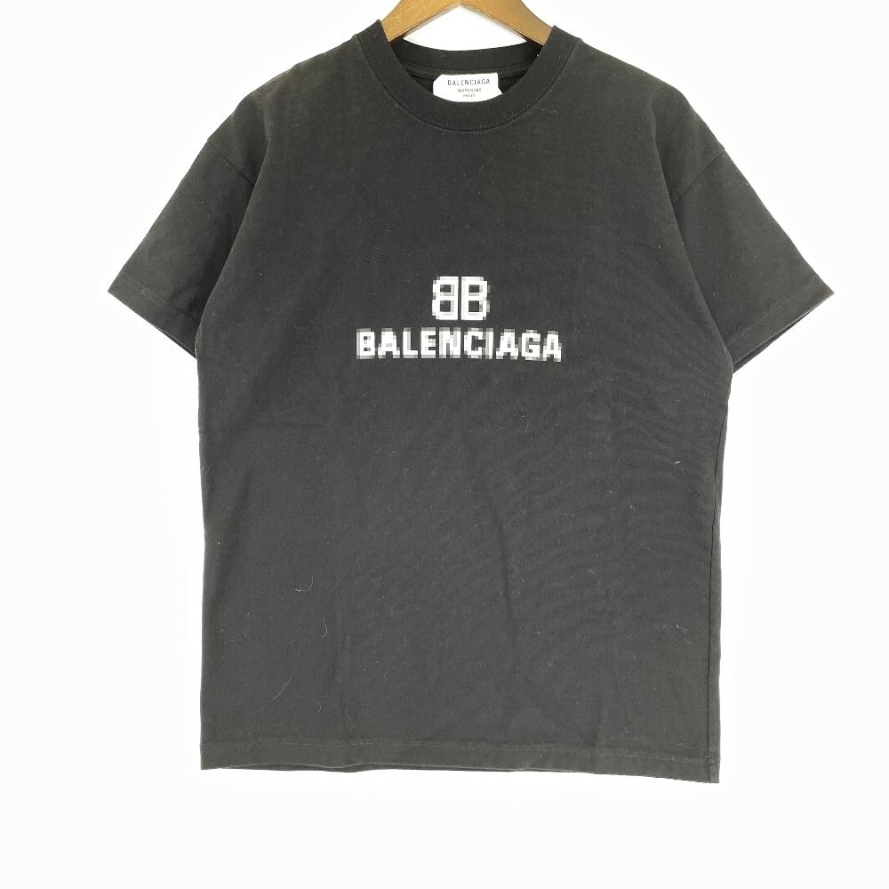 バレンシアガ BALENCIAGA ピクセルロゴtシャツ モザイクxs 21ss - T ...