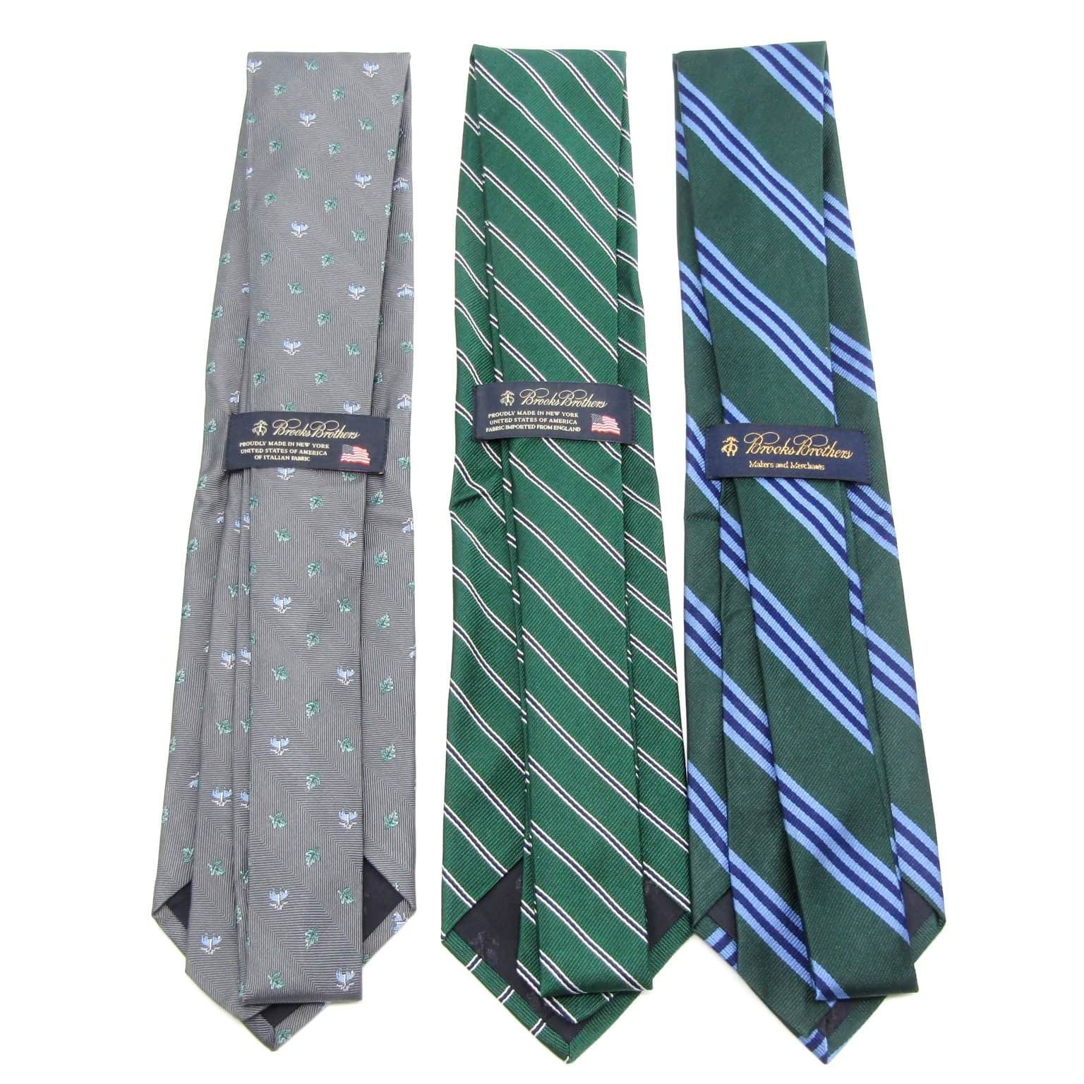 Brooks Brothers ネクタイ　3本セット Brooks Brothers ブルックスブラザーズ ネクタイ 3点セット