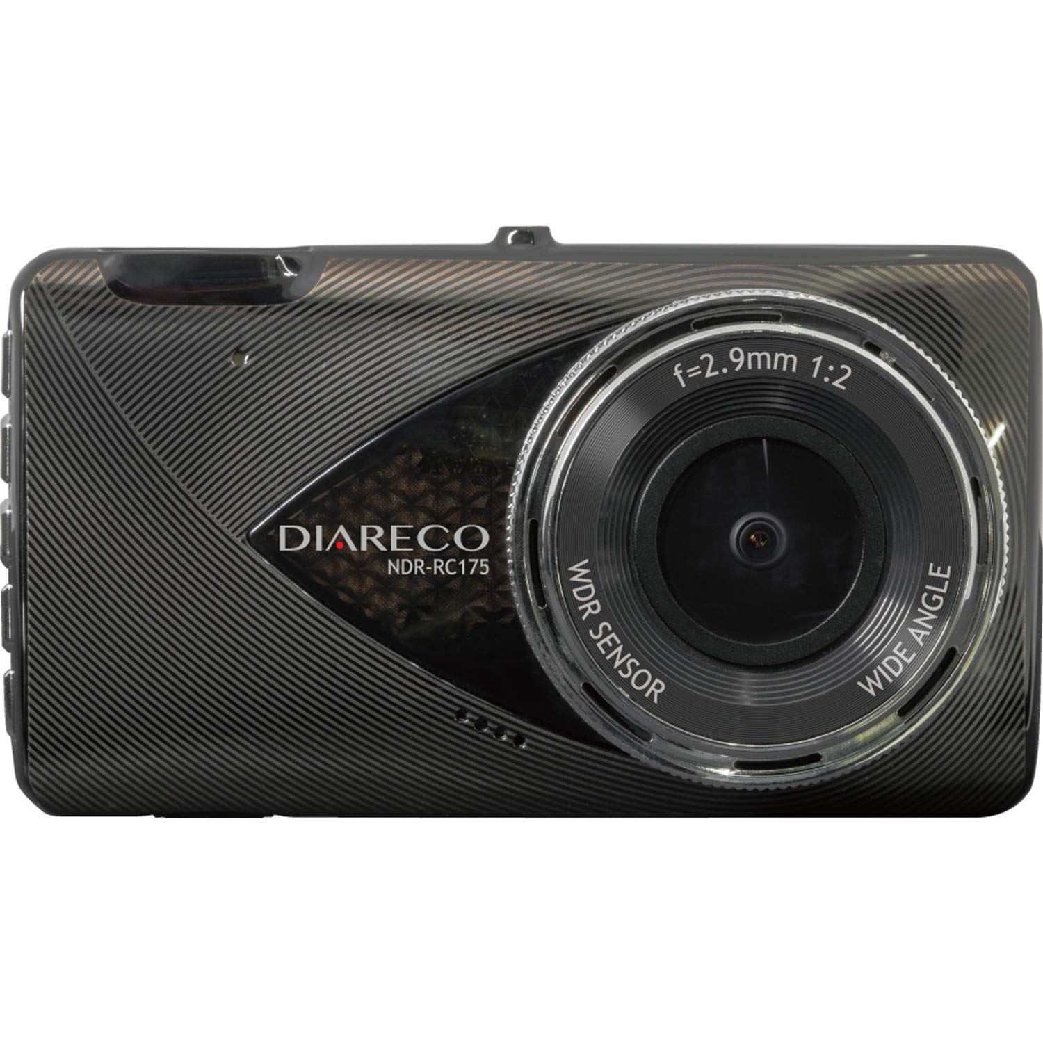 [エンプレイス] ドライブレコーダー (4インチ液晶/200万画素/Gセンサー搭載) 16GB microSDカード付属 NDR-RC175 [4インチ] [200万画素]