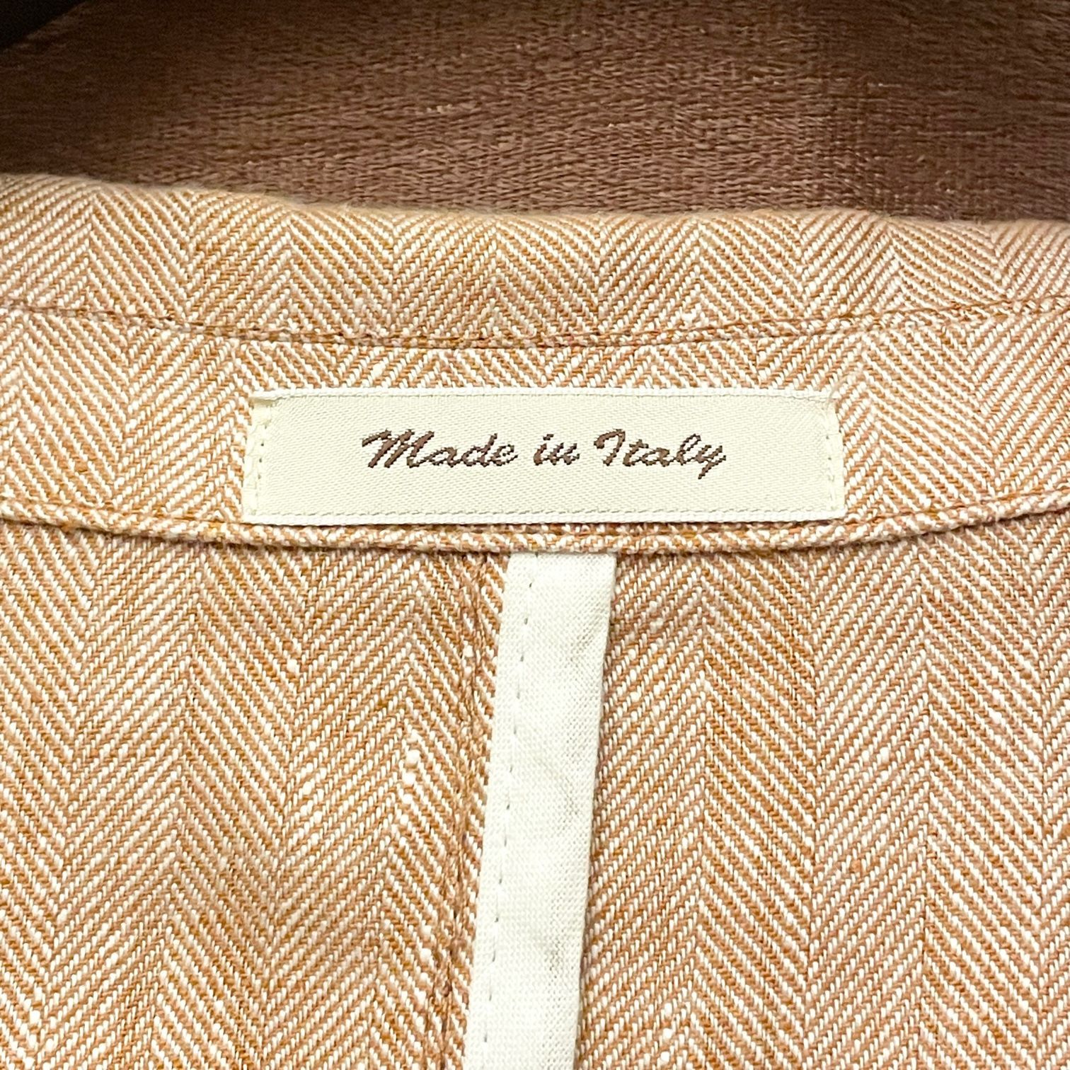 BEAMS 取り扱い】 MADE IN ITALY製 Mr.Rick Tailor リネンテーラード