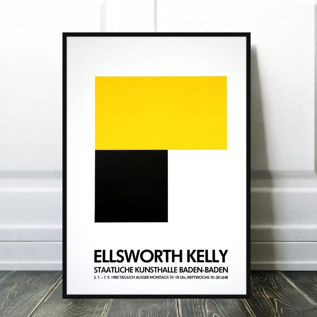 Kelly Orang et vert /エルスワース ケリー Ellsworth Kellyの作品を