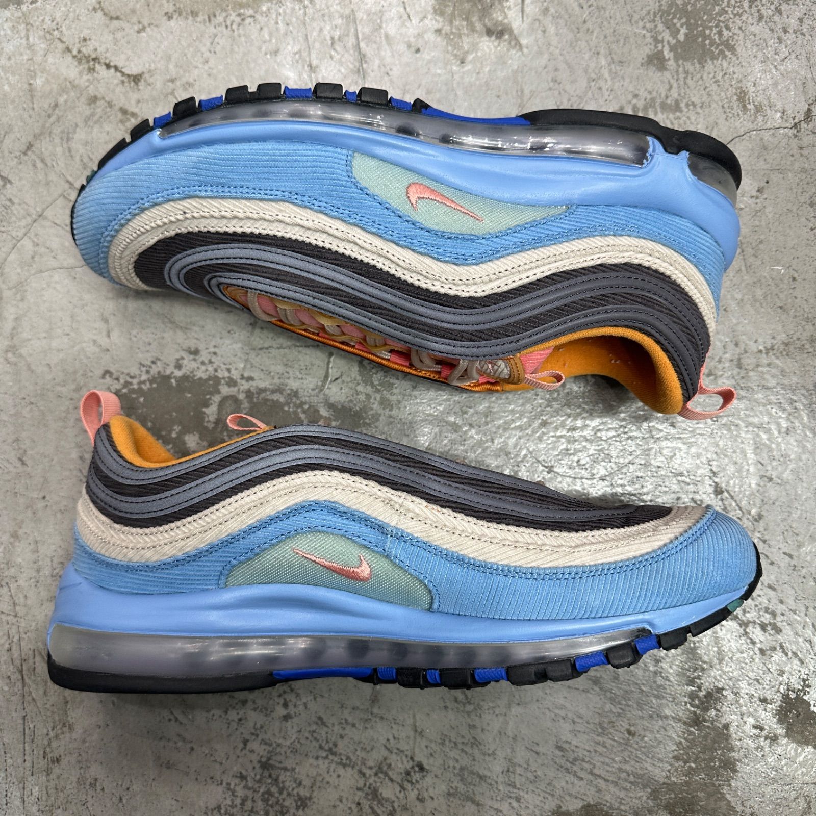 NIKE Air Max 97 Corduroy Light blue エアマックス97 コーデュロイ 