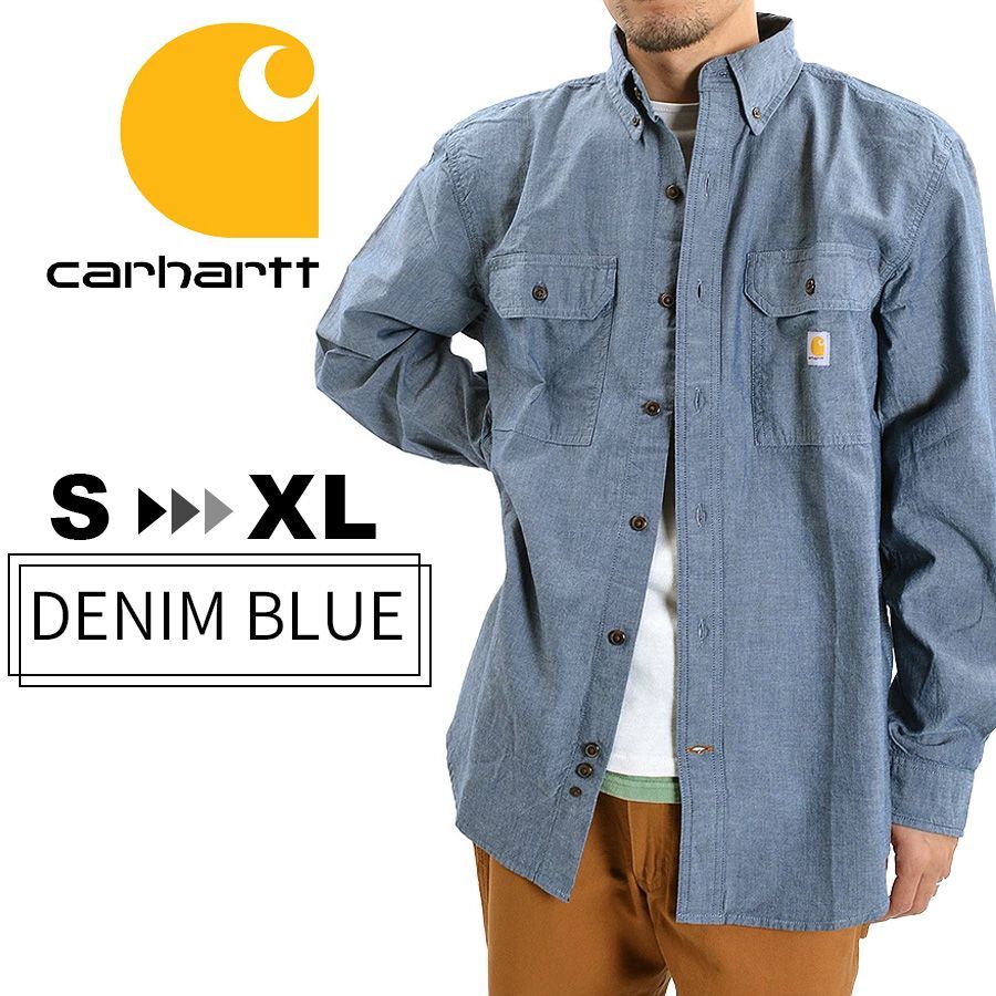Carhartt カーハート 長袖シャツ メンズ 104368 ワークシャツ