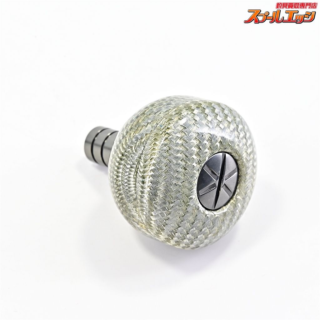 【スタジオコンポジット】 45mmカーボンハンドルノブ シルバー