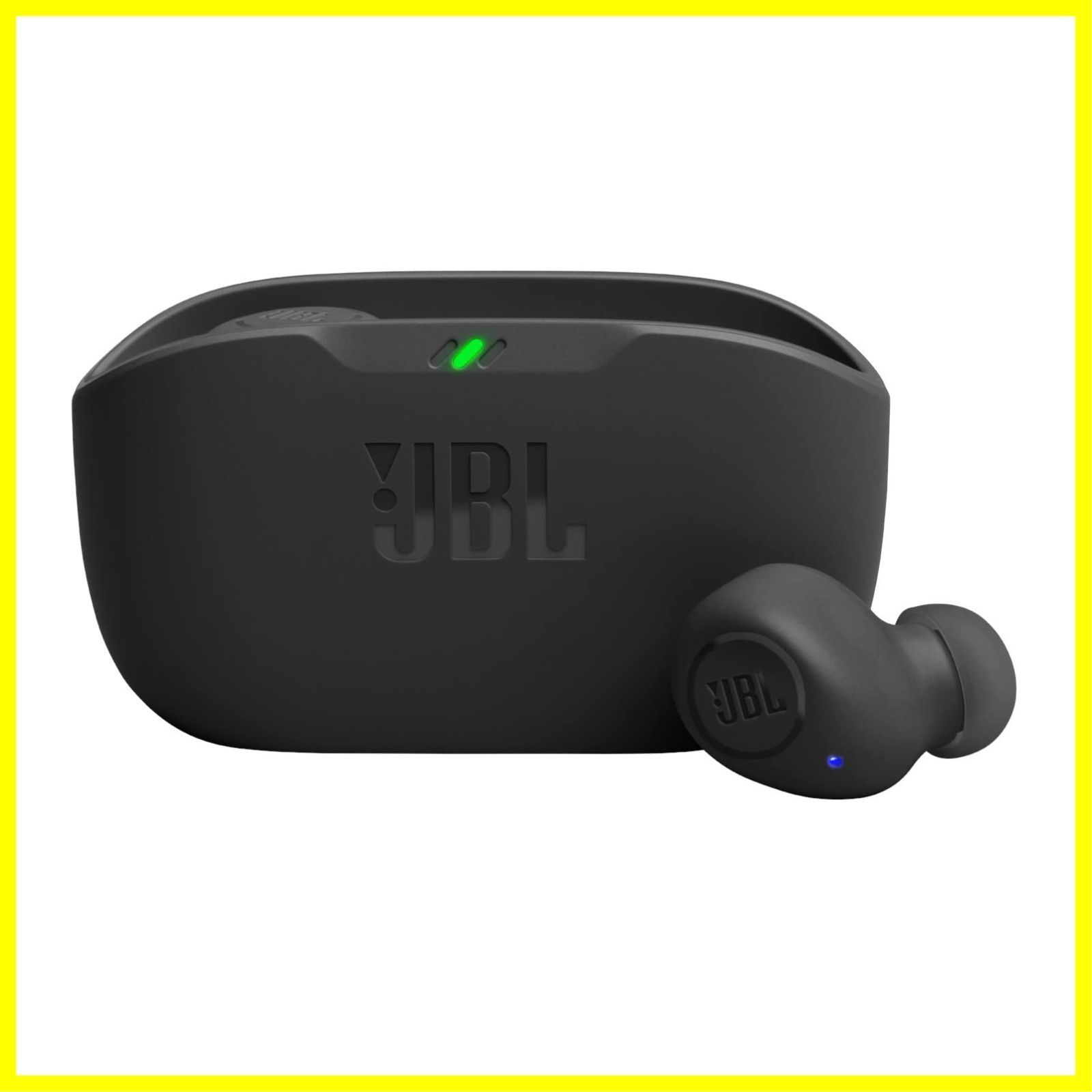 完全ワイヤレスイヤホン BUDS Bluetooth|IP54防水防塵|アプリ対応USBタイプC|ブラック WAVE JBLWBUDSBLK JBL 小