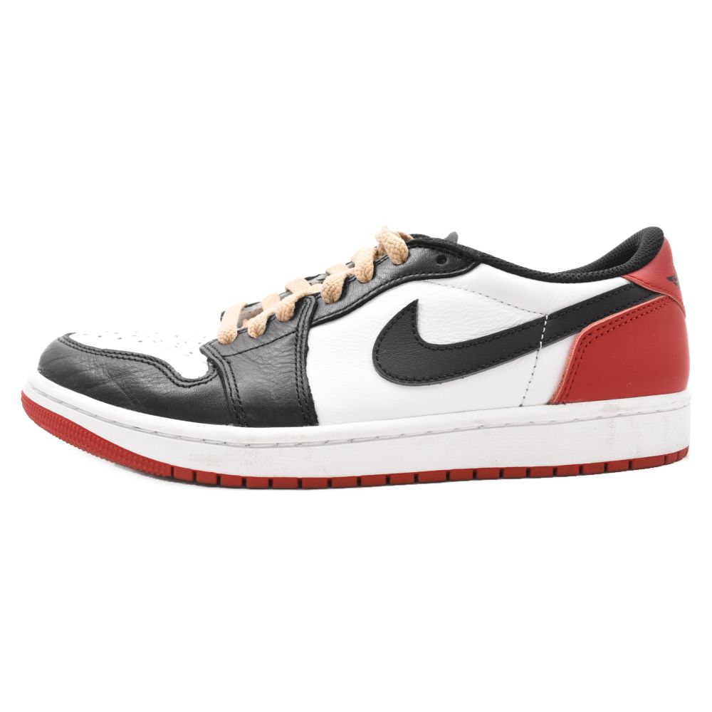 NIKE (ナイキ) AIR JORDAN 1 RETRO LOW OG BLACK TOE エアジョーダン1