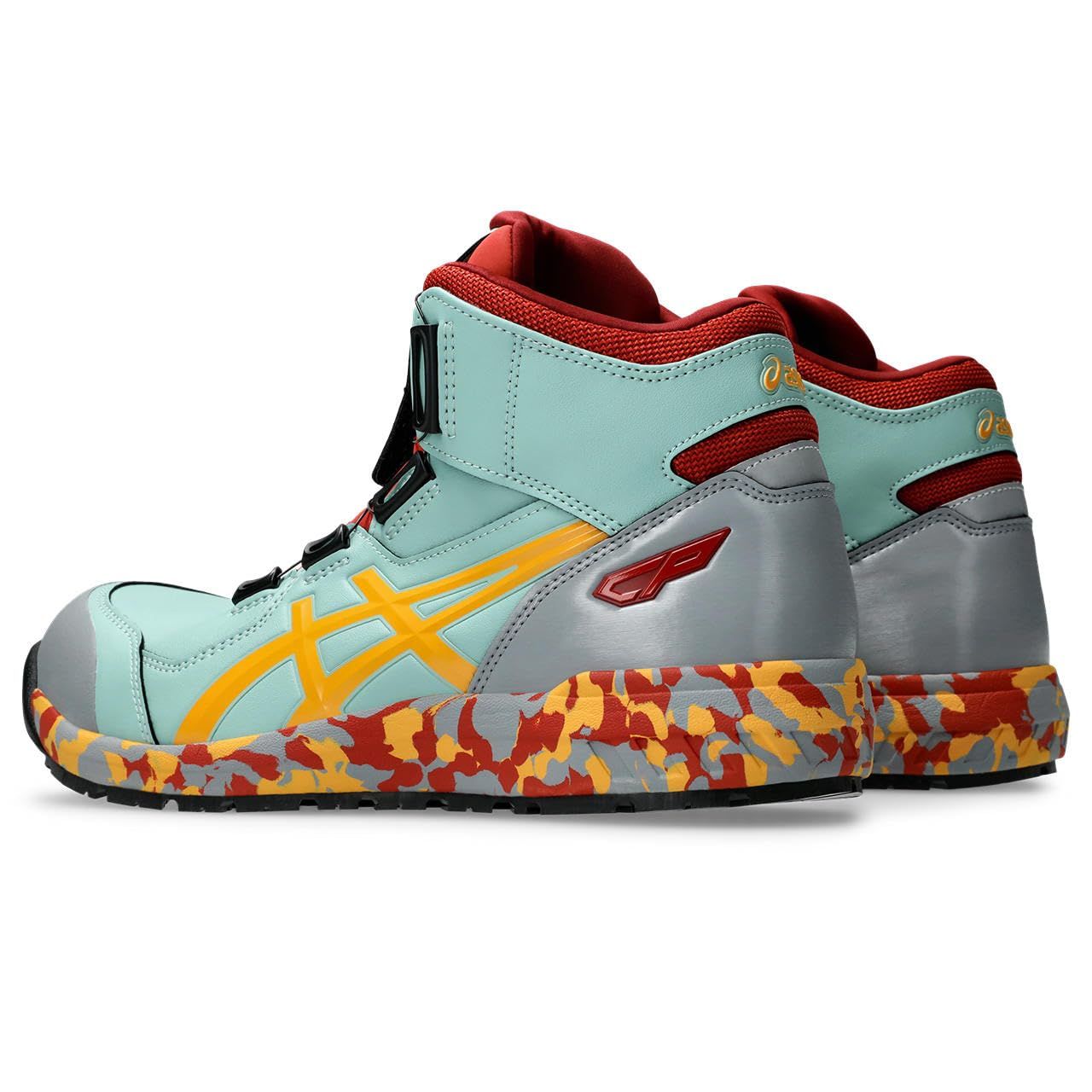  アシックスワーキング WINJOB CP 304 BOA MARBLE グリーン Free Size 地下足袋 祭り用品