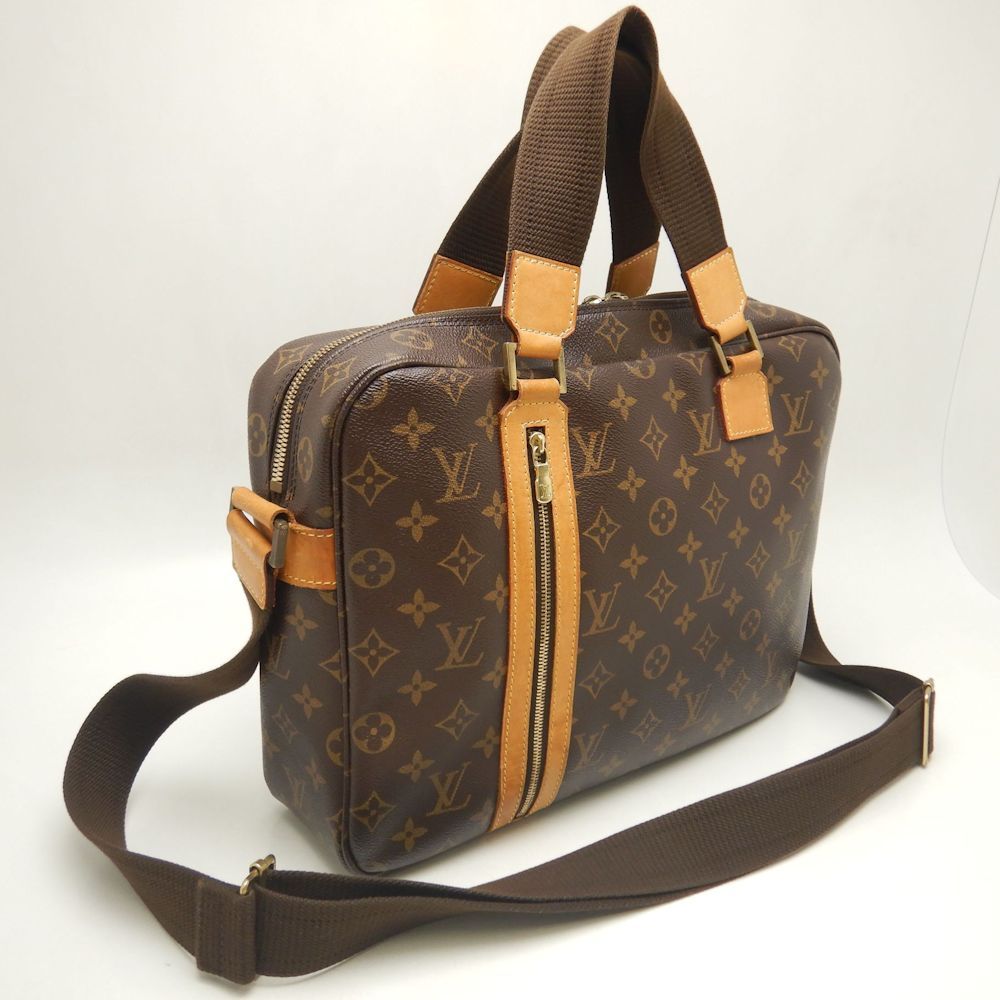 Louis Vuitton ビジネスバッグ モノグラム ブラウン 中古・古着通販】LOUIS VUITTON (ルイ ヴィトン) ビジネスバッグ