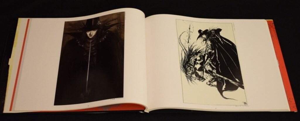 朝日ソノラマ 天野喜孝 かんおけ 天野喜孝画集/吸血鬼ハンターD