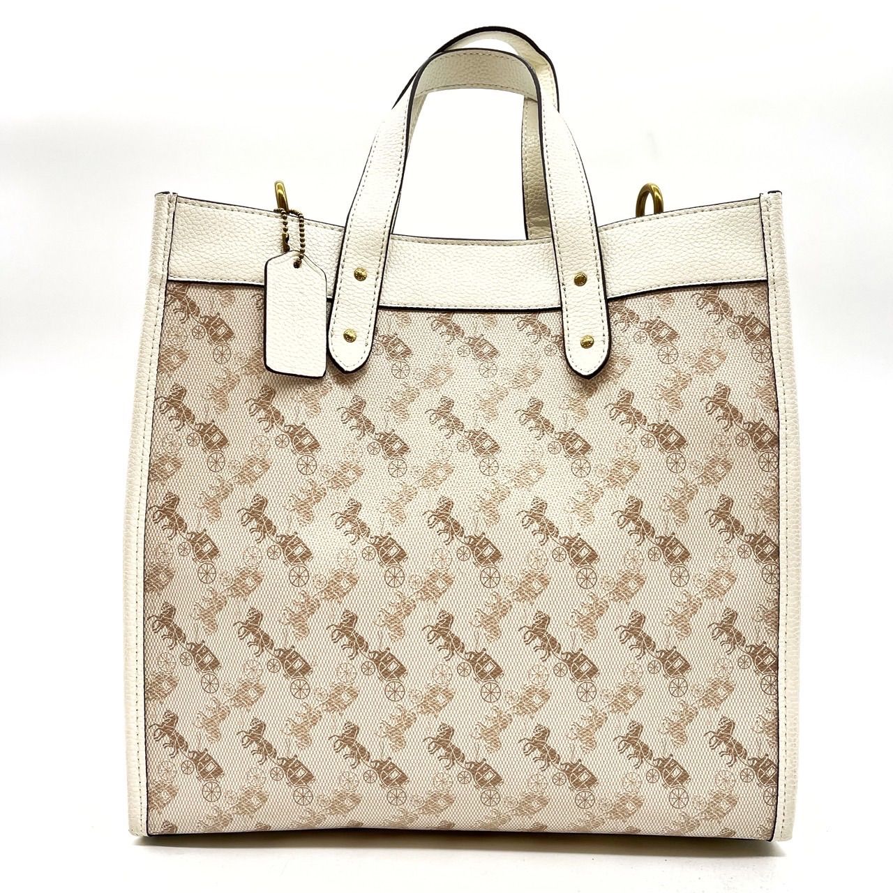 良品】 COACH コーチ ハンドバッグ トートバッグ ショルダーバッグ 