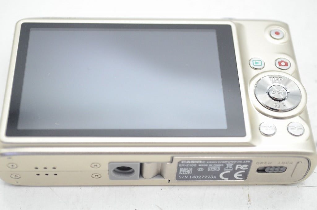CASIO カシオ EXILIM EX-Z100 コンパクトデジタルカメラ ゴールド