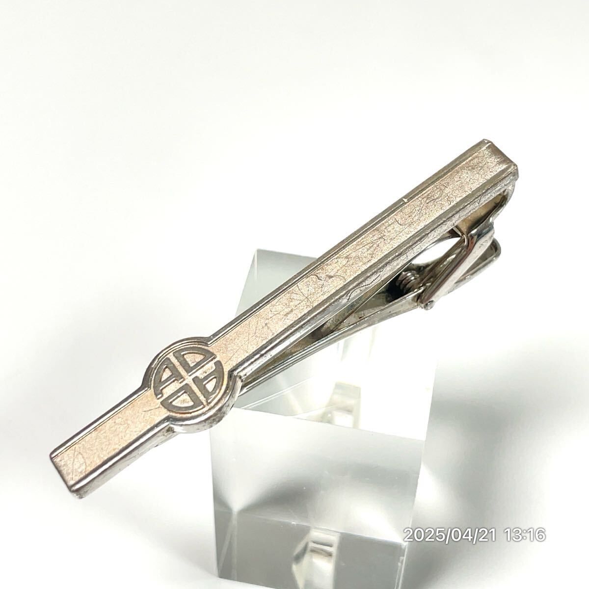 SILVER925 SV925 dunhill ダンヒル ブランドロゴ シンプル ネクタイアイテム タイピン アクセサリー 装飾品