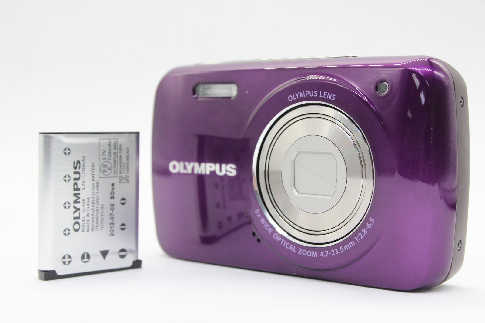 最新作の OLYMPUS VH バッテリー有り VH-210 コンパクトデジタルカメラ