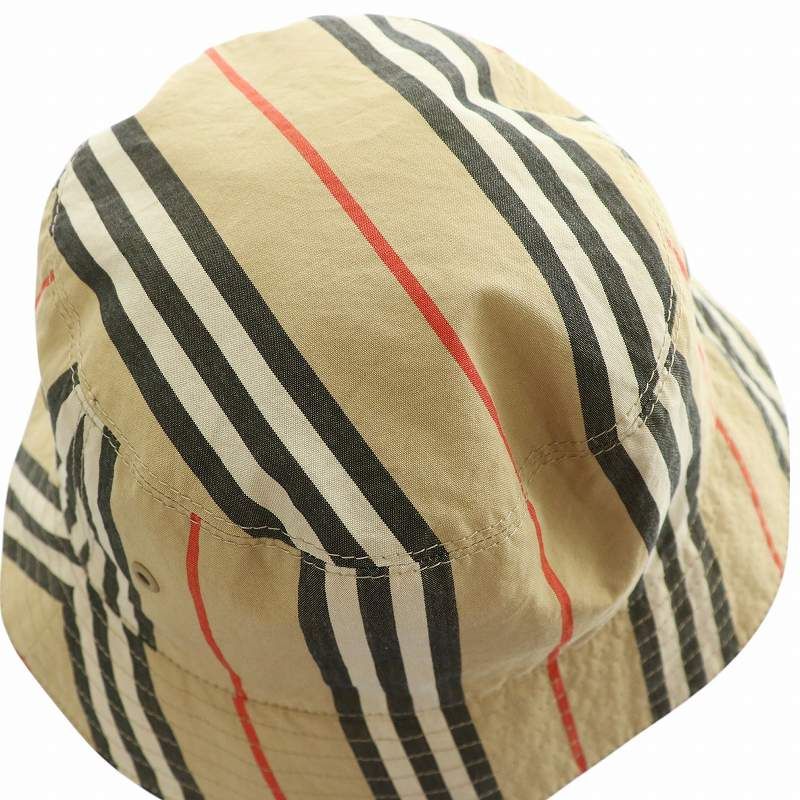 バーバリー BURBERRY バケットハット リバーシブル 帽子 ノバ