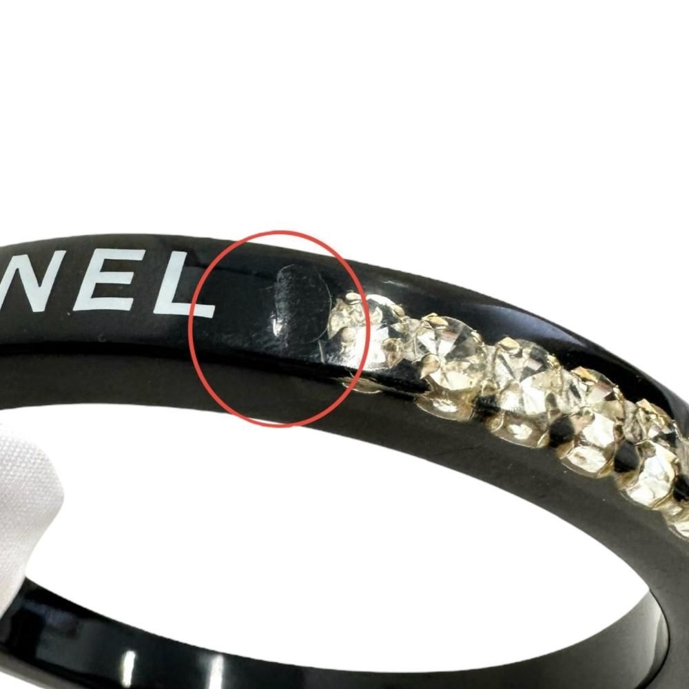 レア⭐︎ シャネル　CHANEL ラインストーン バングル　95A ココマーク CHANEL/シャネル】ココマーク バングル プラスチック/ライン