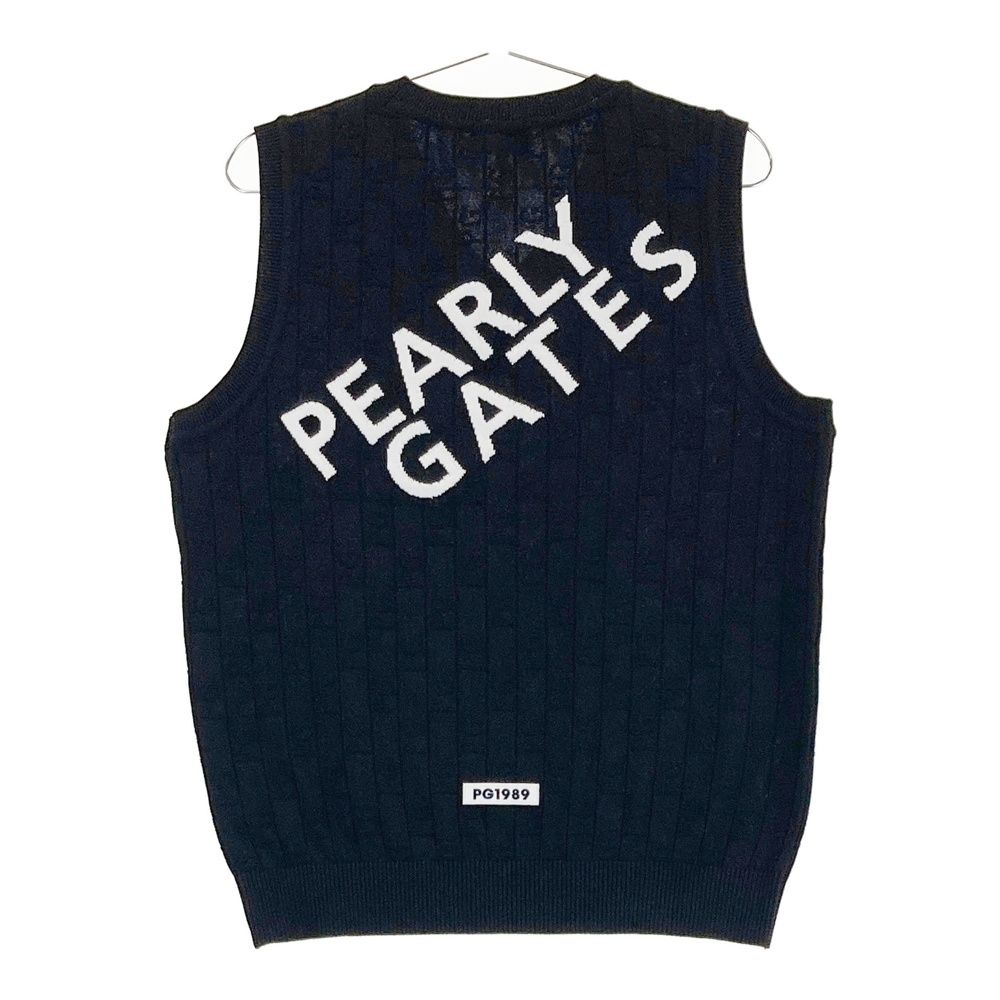 サイズ：2 PEARLY GATES パーリーゲイツ 2023年モデル ニットベスト