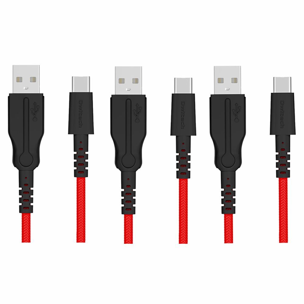owlte出品　3点セット アウトレット/お得な3本セット！】急速充電3A対応 Type-A to C
