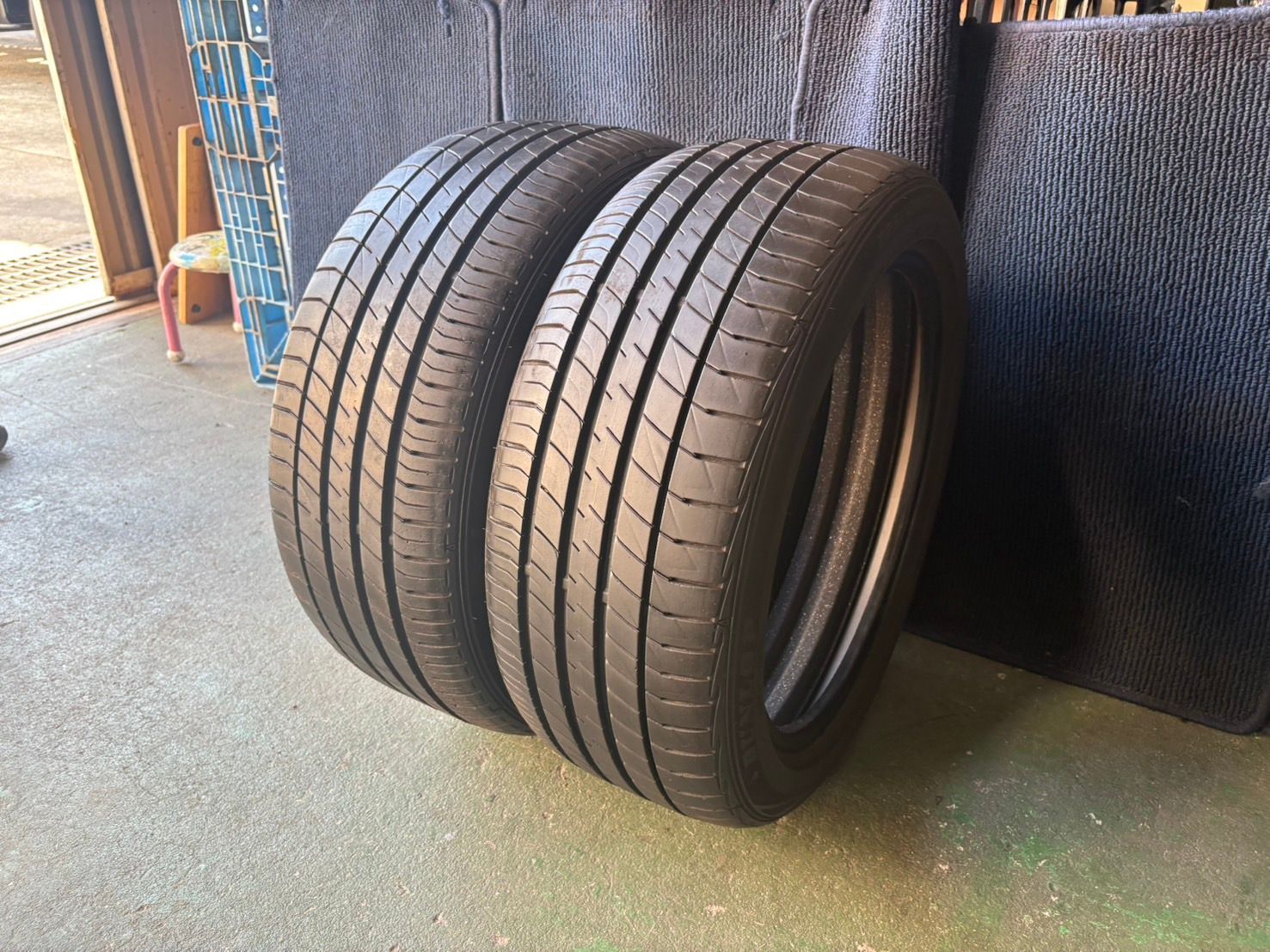 造 溝6～7分山 DUNLOP LEMANSV 2本 225 45R17 ASP3250