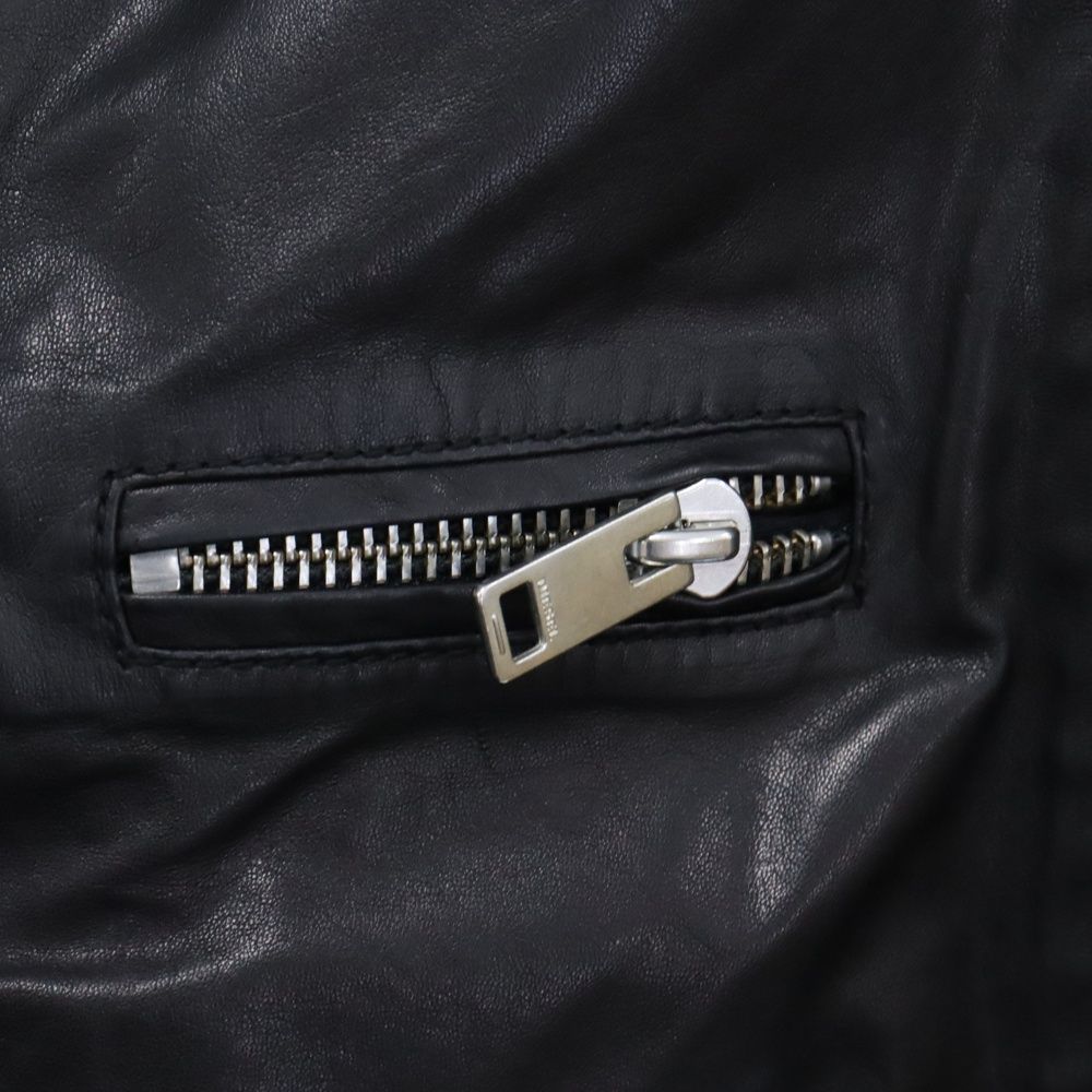 DIESEL (ディーゼル) TIMELESS ラムレザー ダブル ライダース