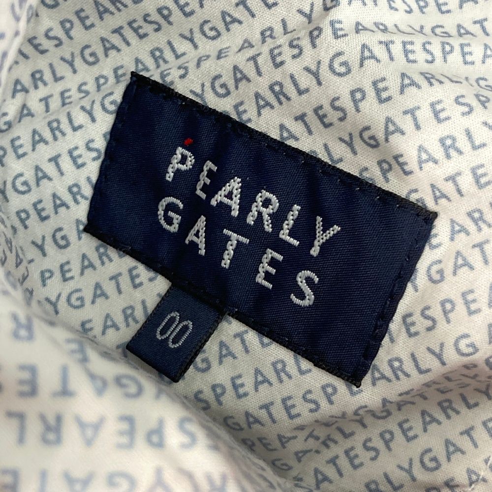 【PEARLY GATES】レディースメゾンロゴ柄ドビーストレッチロングパンツS PEARLY GATES】レディースメゾンロゴ柄ドビーストレッチロング